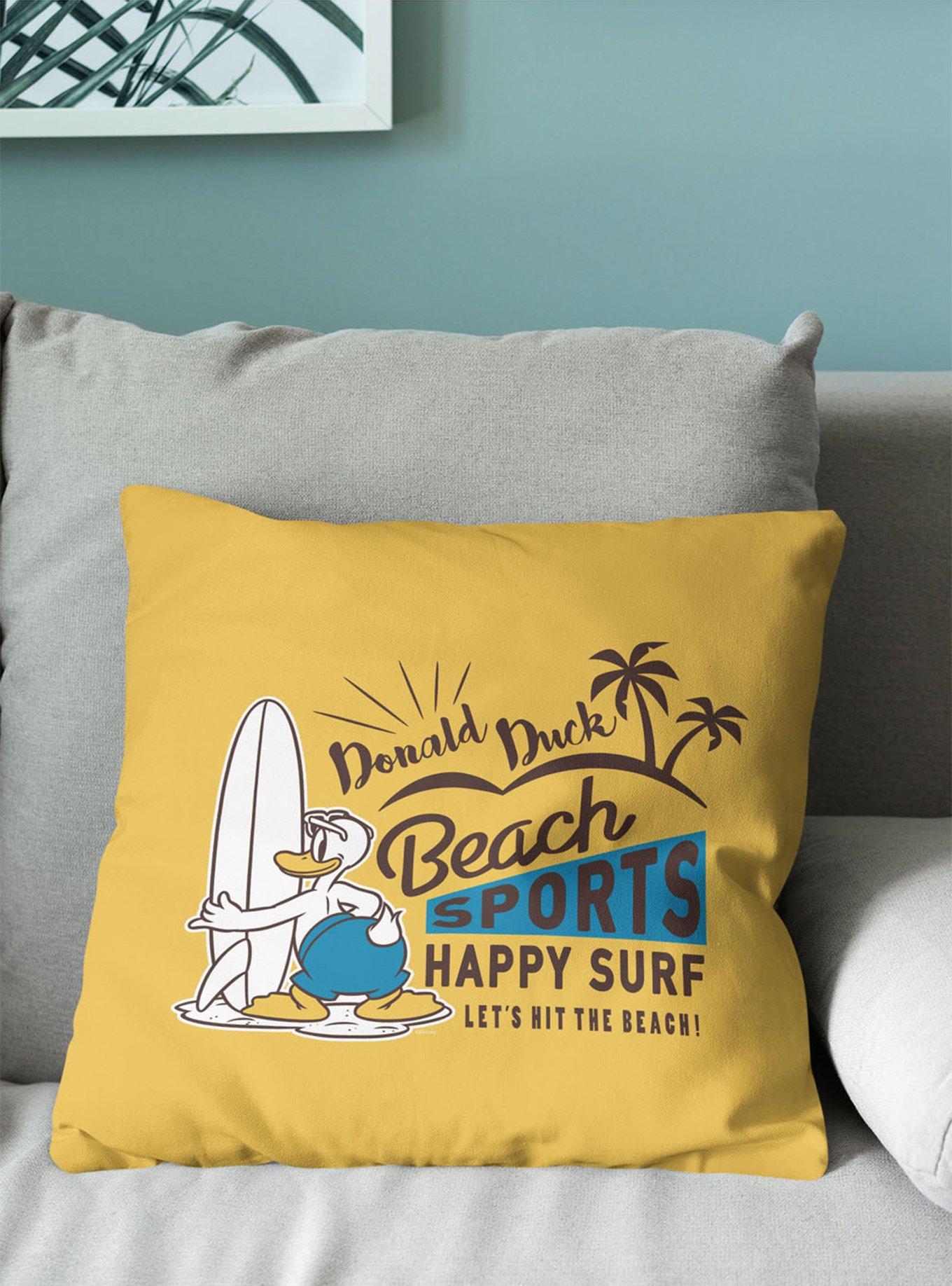 Disney Mickey & Friends Beach Sports Throw Pillow, , alternate