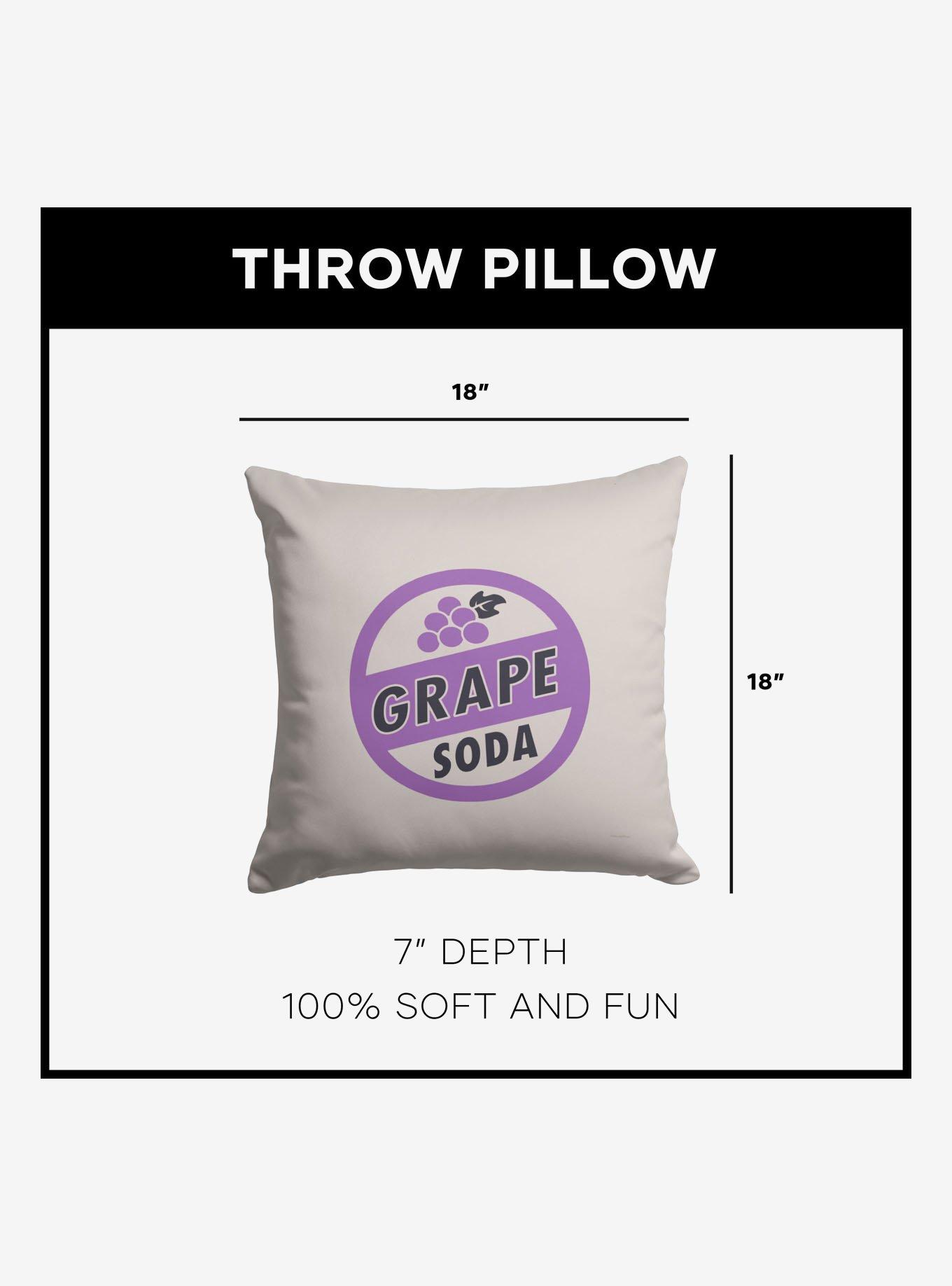 Disney Up Grape Soda Throw Pillow, , alternate