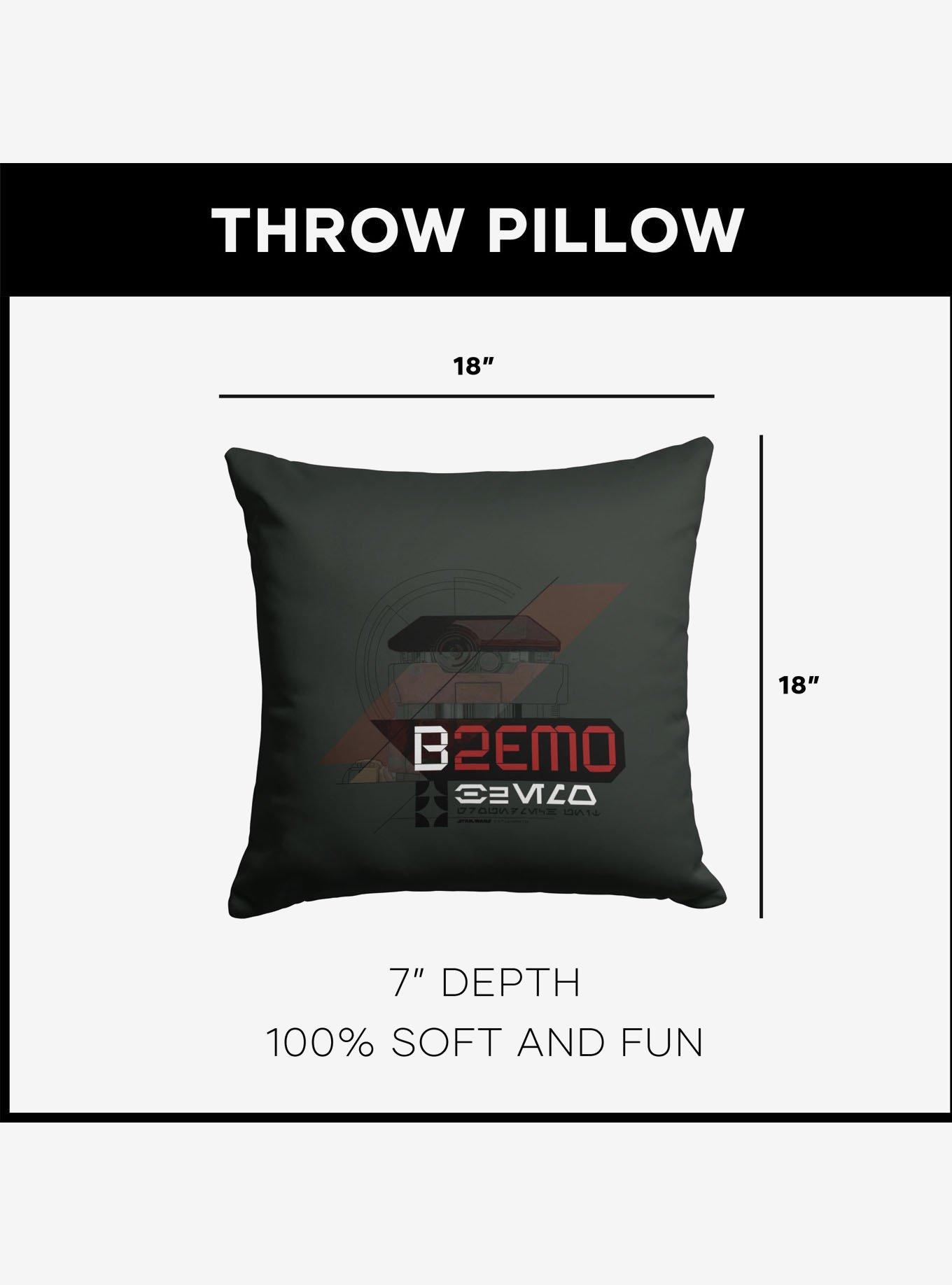 Star Wars Andor B2EMO Throw Pillow, , alternate