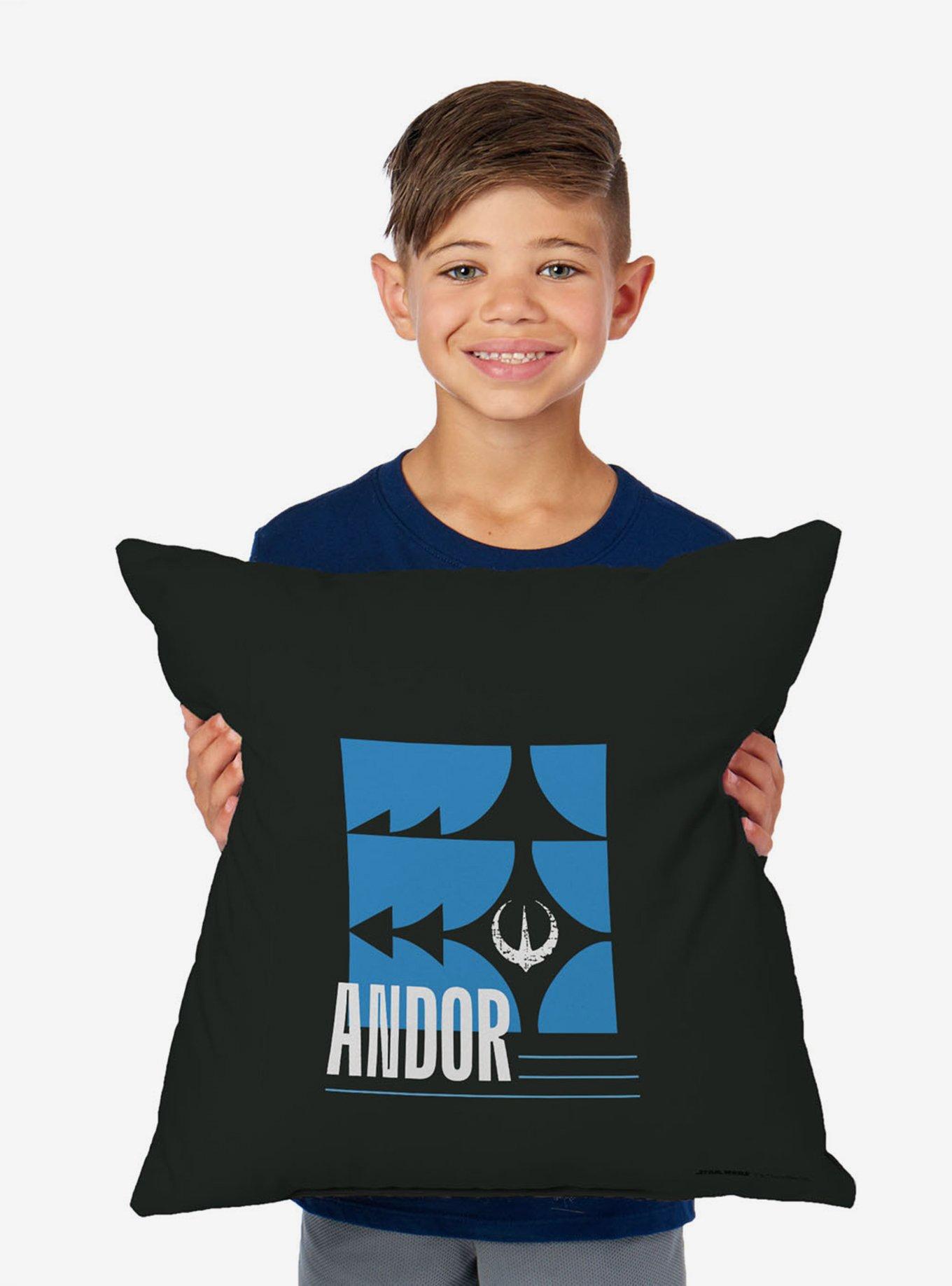 Star Wars Andor Blue Andor Throw Pillow, , alternate