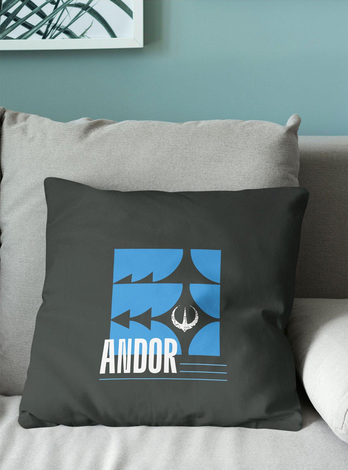 Star Wars Andor Blue Andor Throw Pillow, , alternate