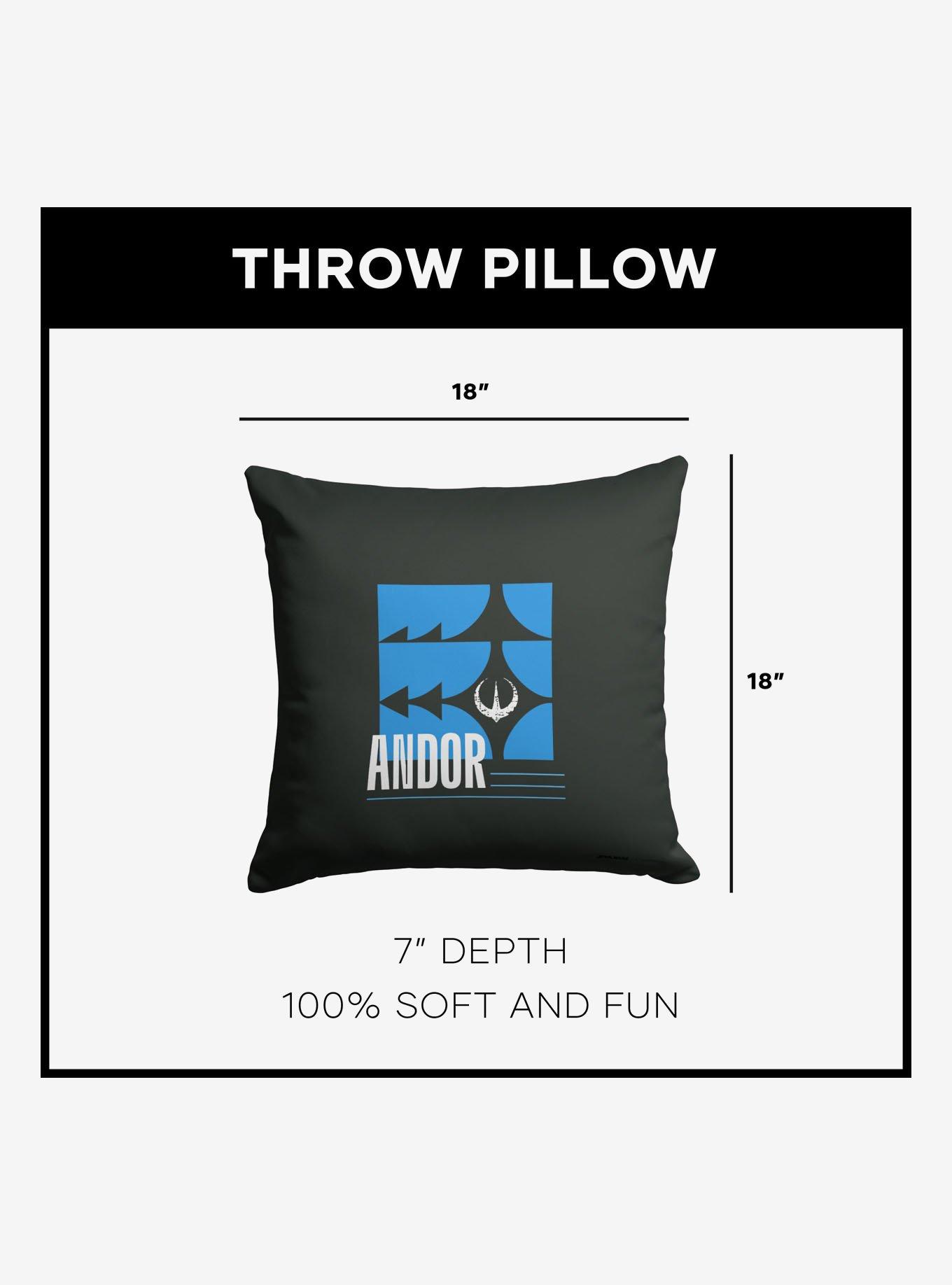 Star Wars Andor Blue Andor Throw Pillow, , alternate