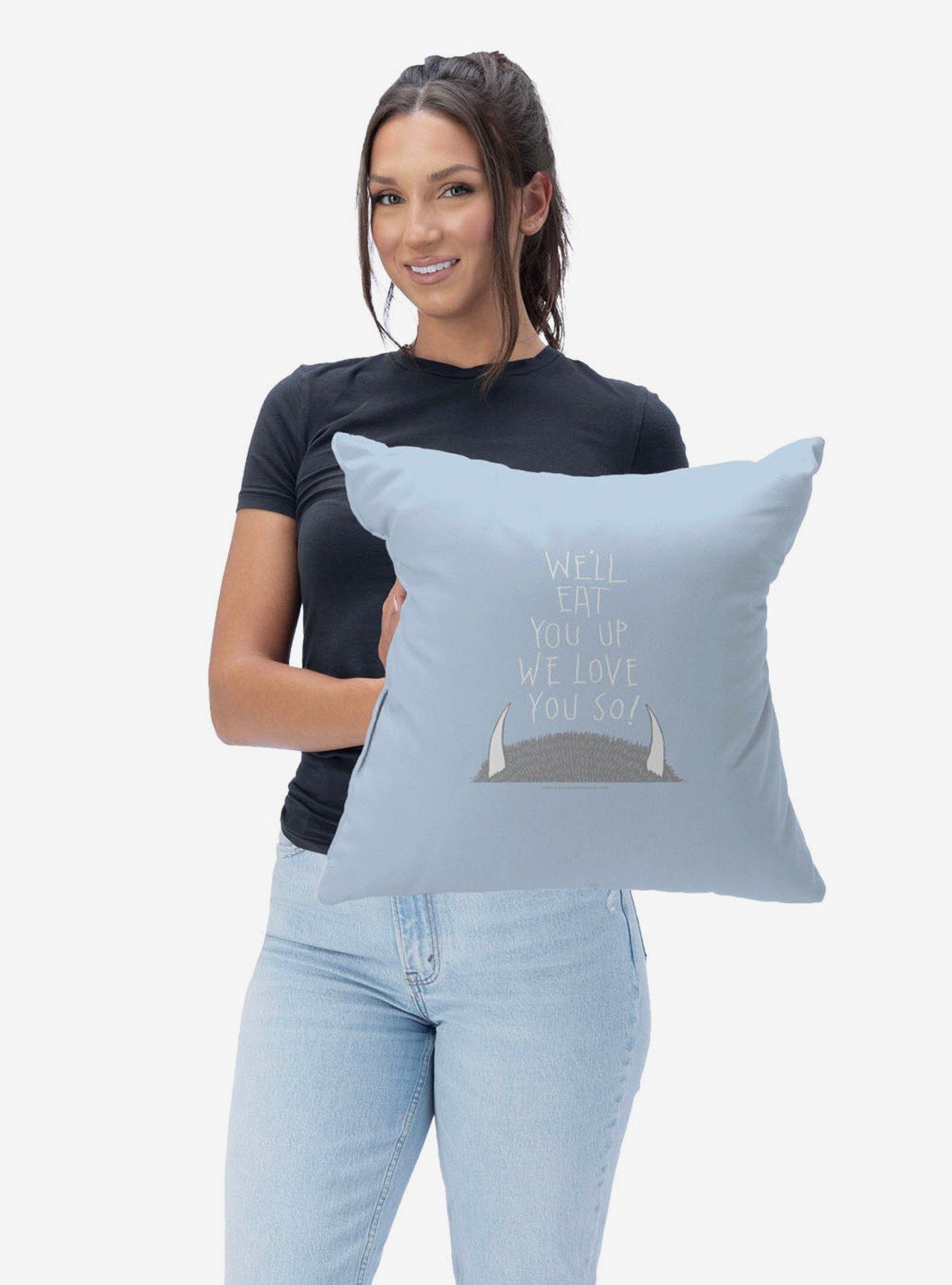 Where The Wild Things Are Love You So Throw Pillow, , alternate