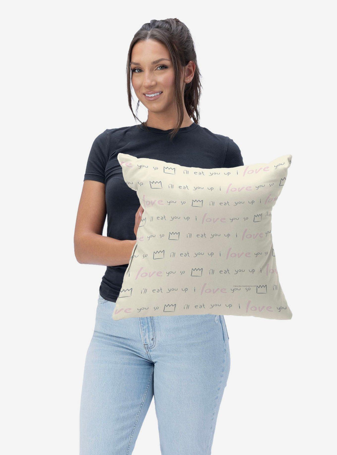 Where The Wild Things Are We'll Eat You Up Throw Pillow, , hi-res