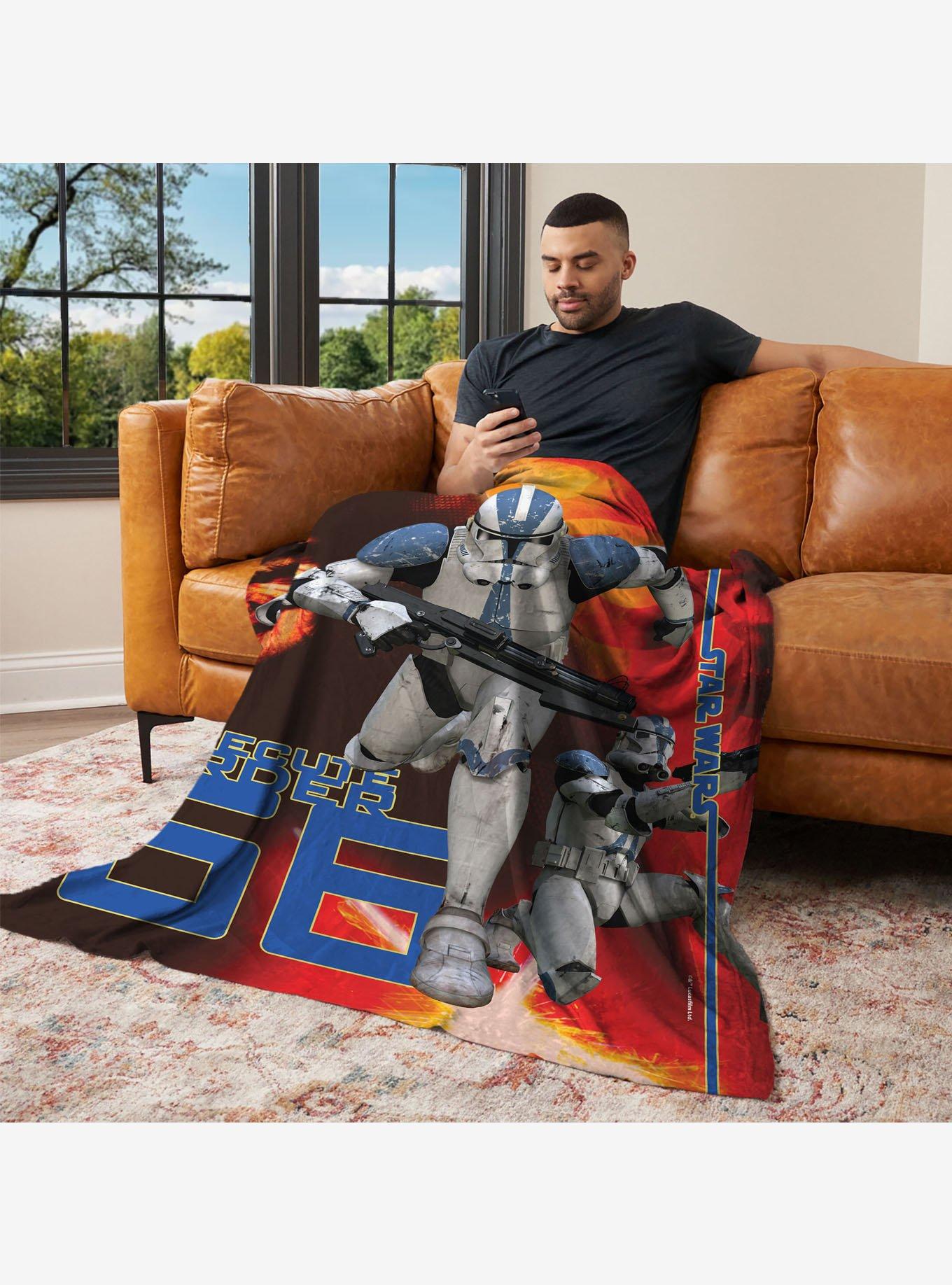 Star Wars Revenge of the Sith Order 66 50x60" Silk Touch Throw Blanket, , alternate