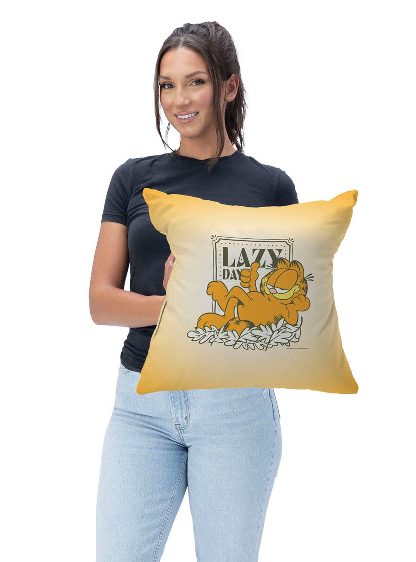 Garfield Lazy Day Throw Pillow, , hi-res