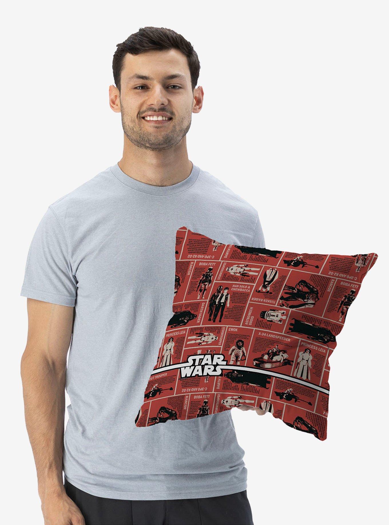 Star Wars Repeats and Patterns Action Figures Throw Pillow, , alternate