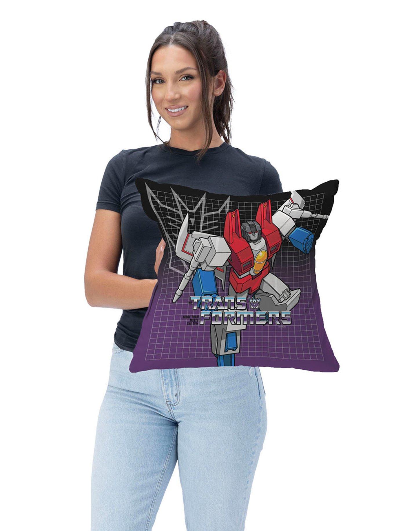 Transformers G1 Grid Starscream Throw Pillow, , hi-res