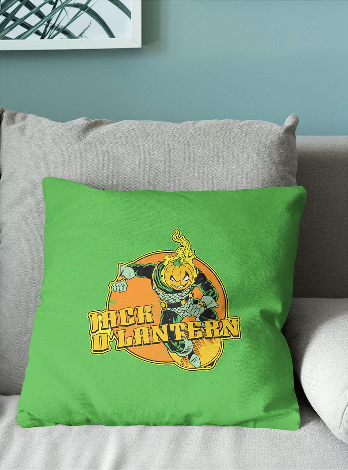 Marvel Strange Tales Jack O' Lantern Throw Pillow, , alternate