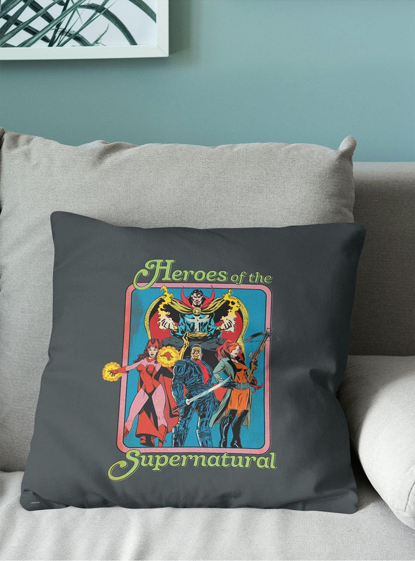 Marvel Strange Tales Supernatural Throw Pillow, , alternate