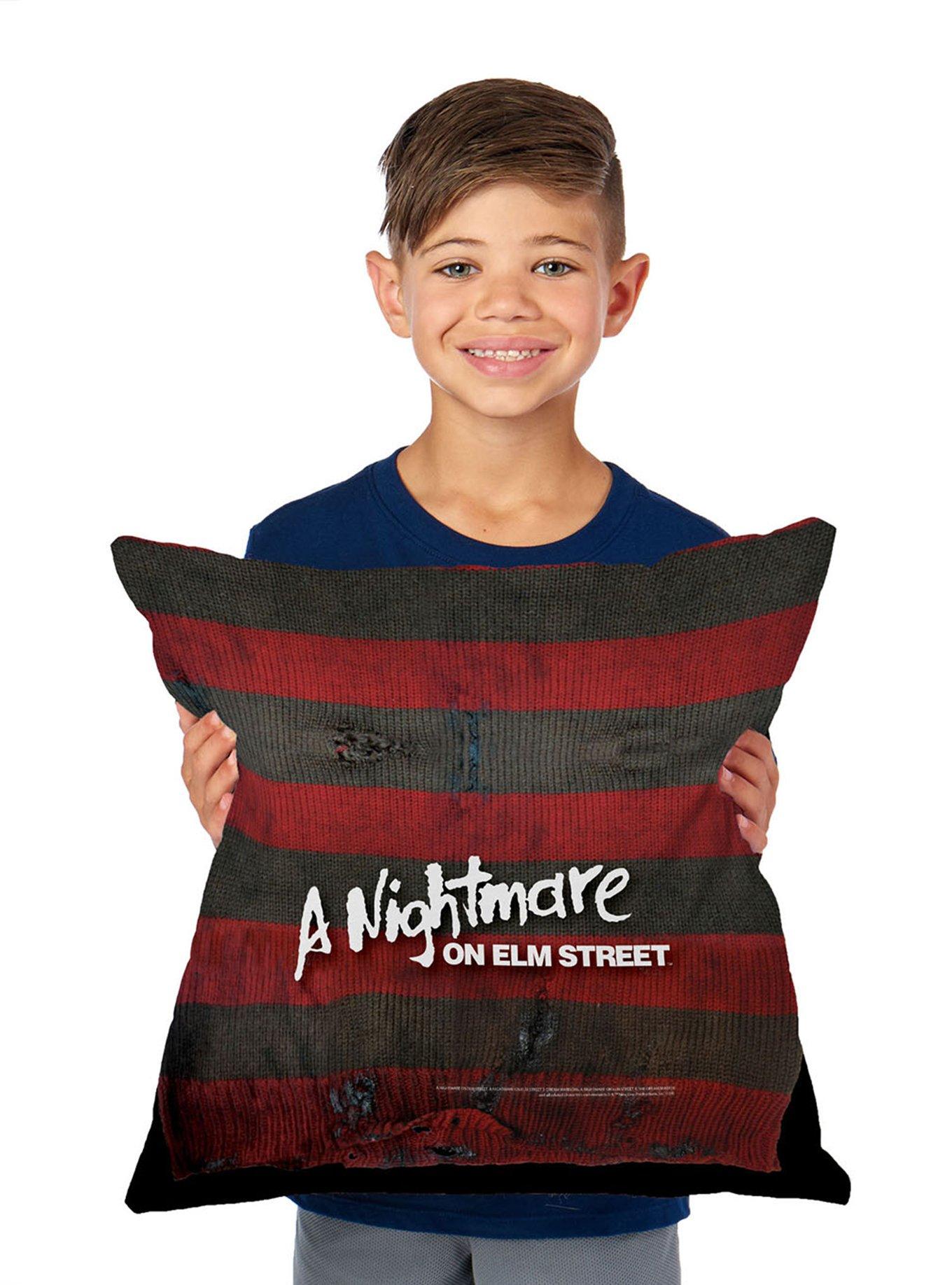 A Nightmare On Elm Street Sweater Throw Pillow, , hi-res