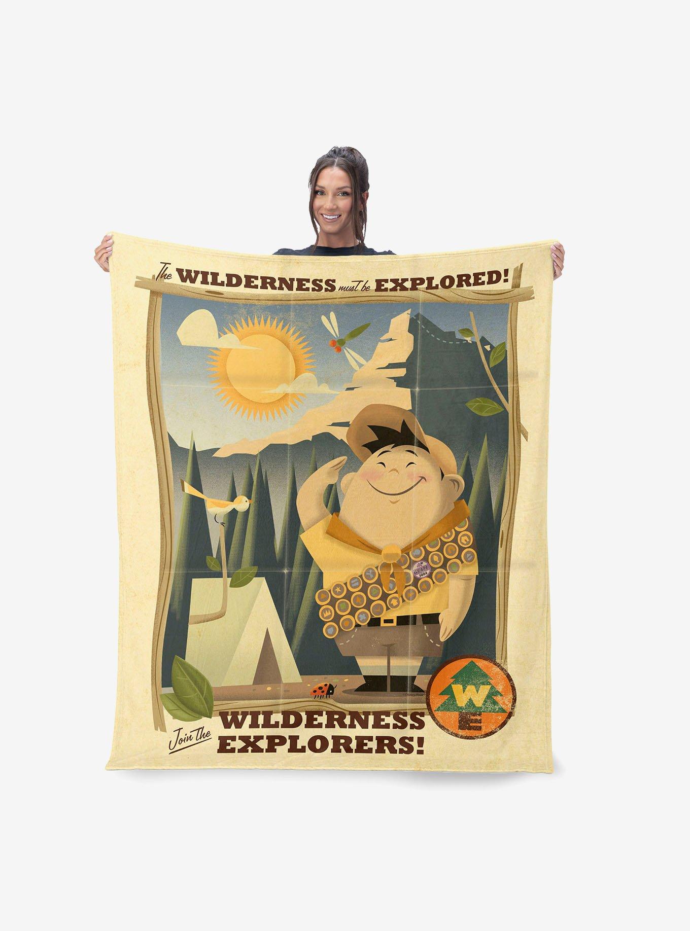 Disney Up Wilderness Explorers 40x50" Silk Touch Throw Blanket, , hi-res