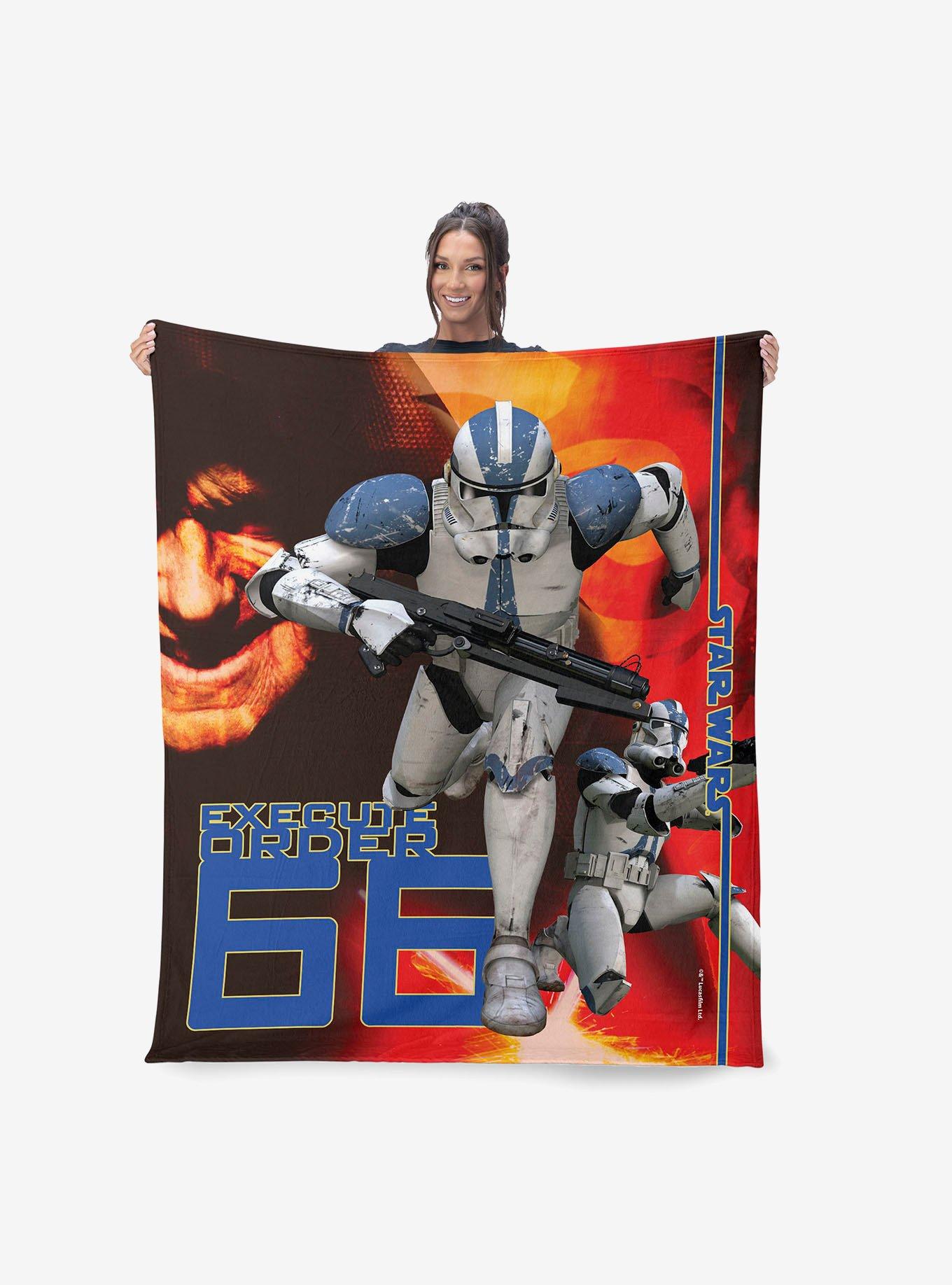 Star Wars Revenge of the Sith Order 66 40x50" Silk Touch Throw Blanket, , hi-res