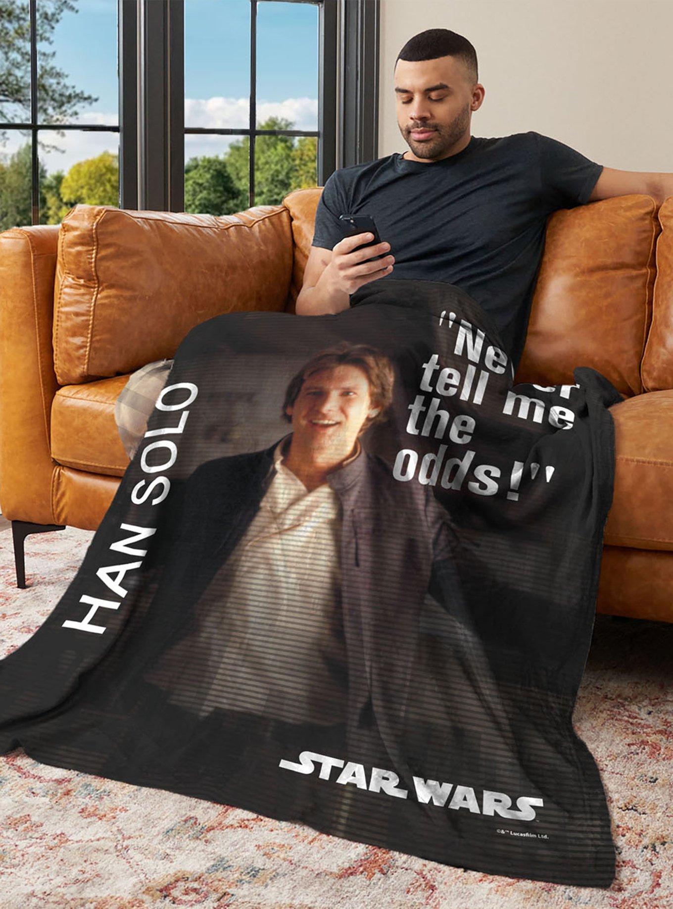 Star Wars Classic Quotes Han Solo 40x50" Silk Touch Throw Blanket, , alternate