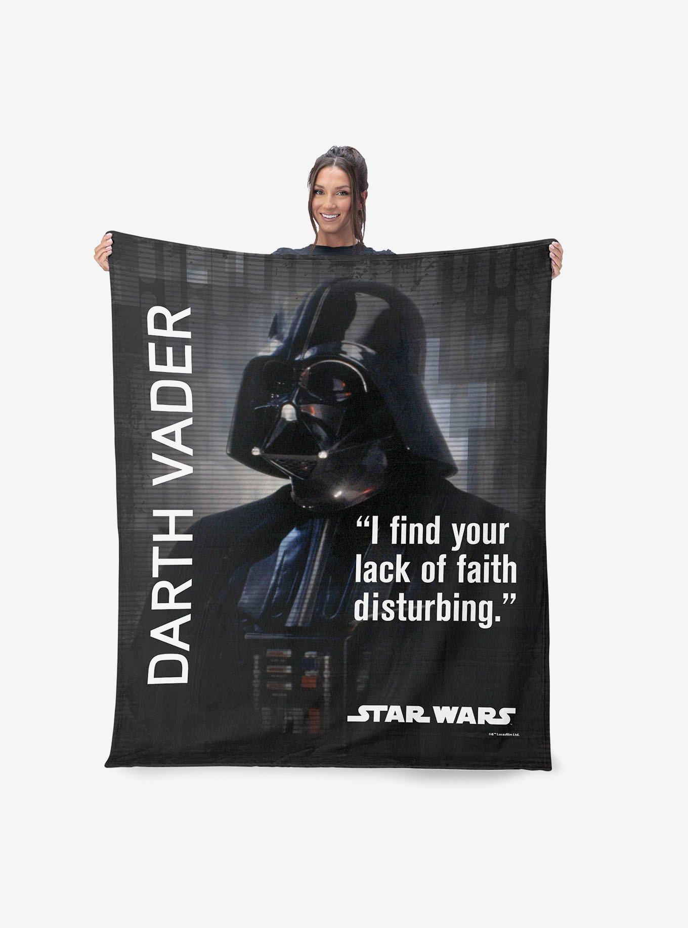 Star Wars Classic Quotes Vader 40x50" Silk Touch Throw Blanket, , alternate