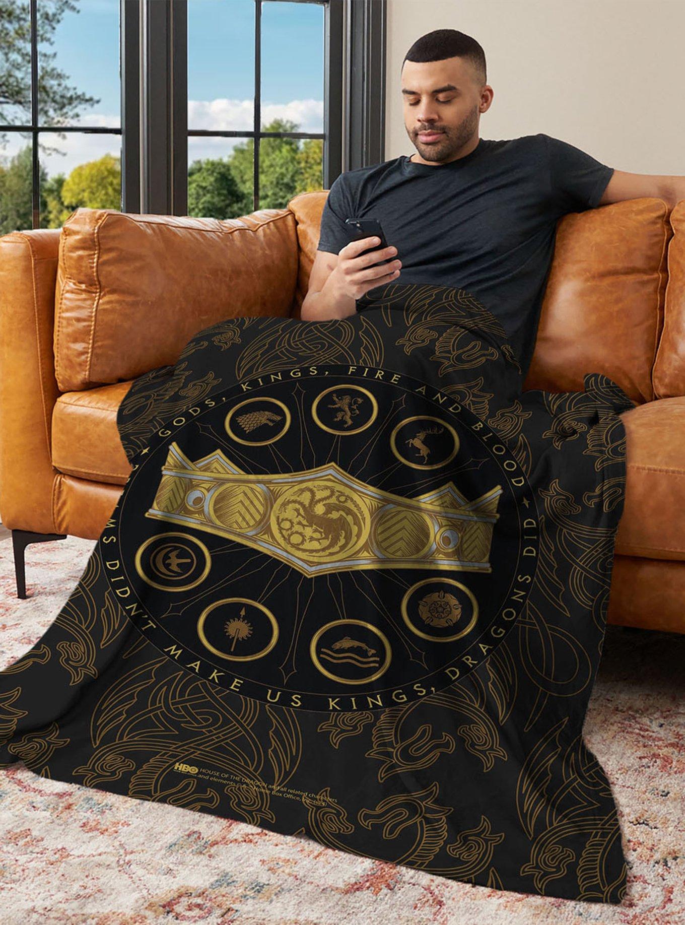 House of the Dragon Dragons Did 40x50" Silk Touch Throw Blanket, , alternate