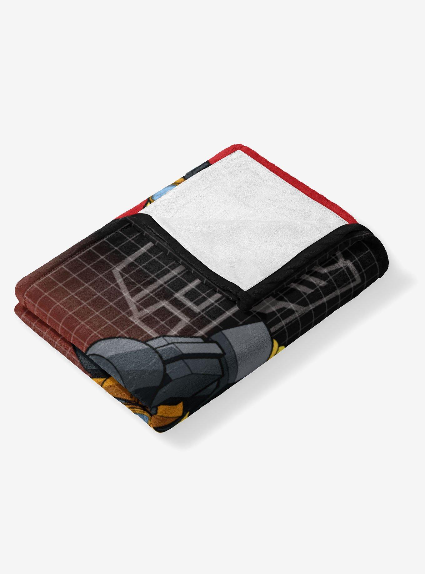 Transformers G1 Grid Bumblebee 40x50" Silk Touch Throw Blanket, , alternate