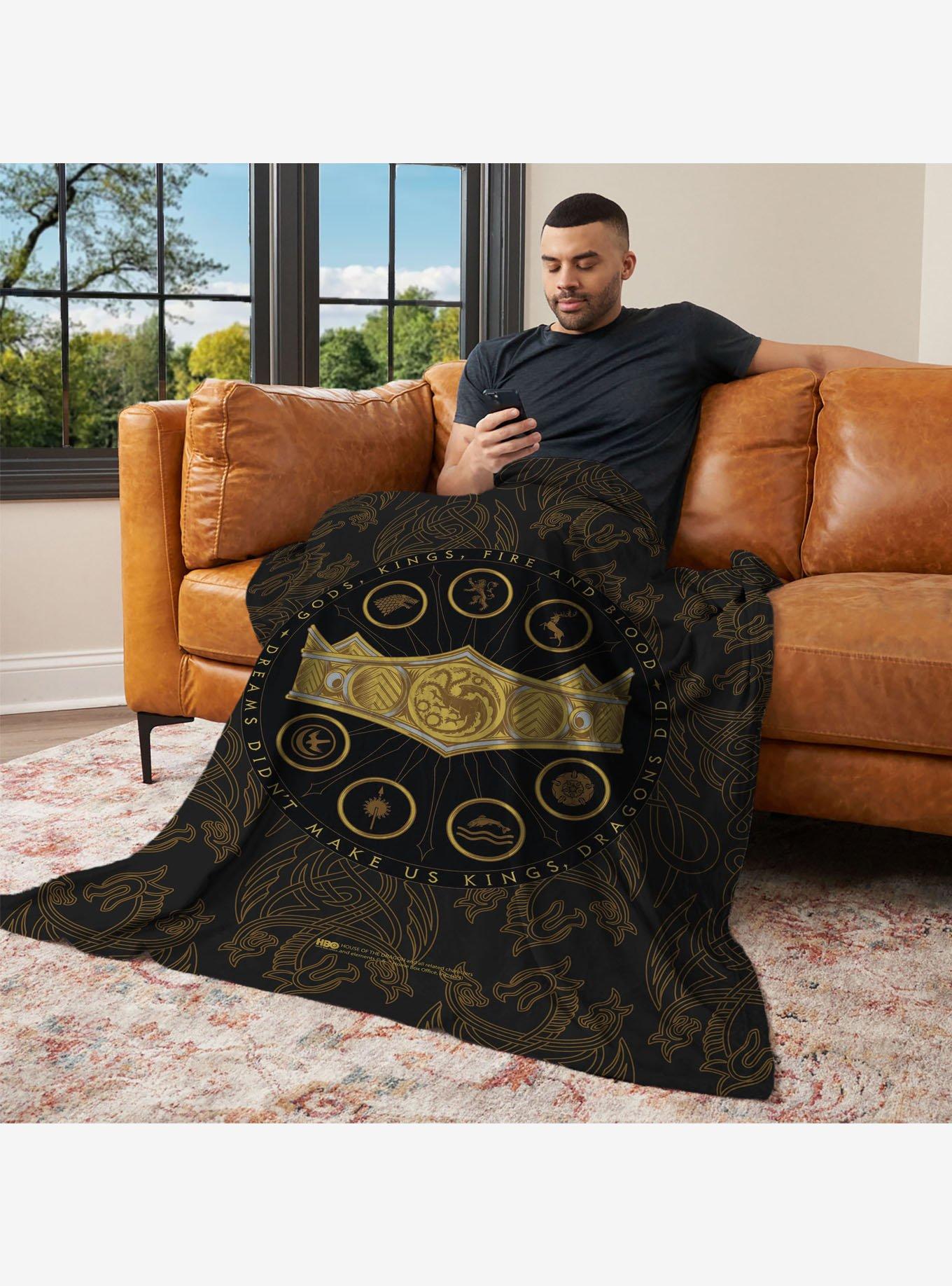 House of the Dragon Dragons Did 50x60" Silk Touch Throw Blanket, , alternate