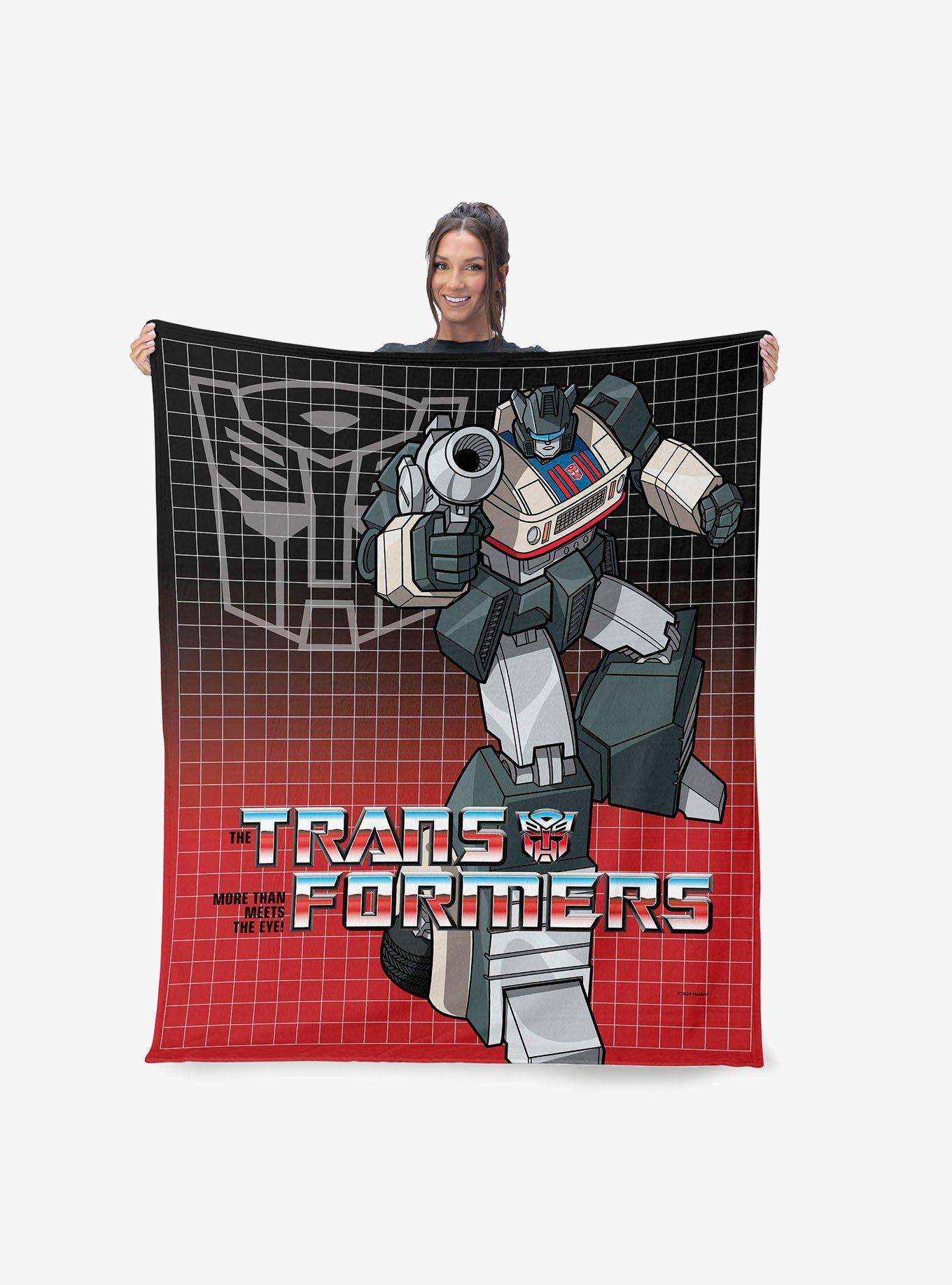 Transformers G1 Grid Jazz 40x50" Silk Touch Throw Blanket, , hi-res