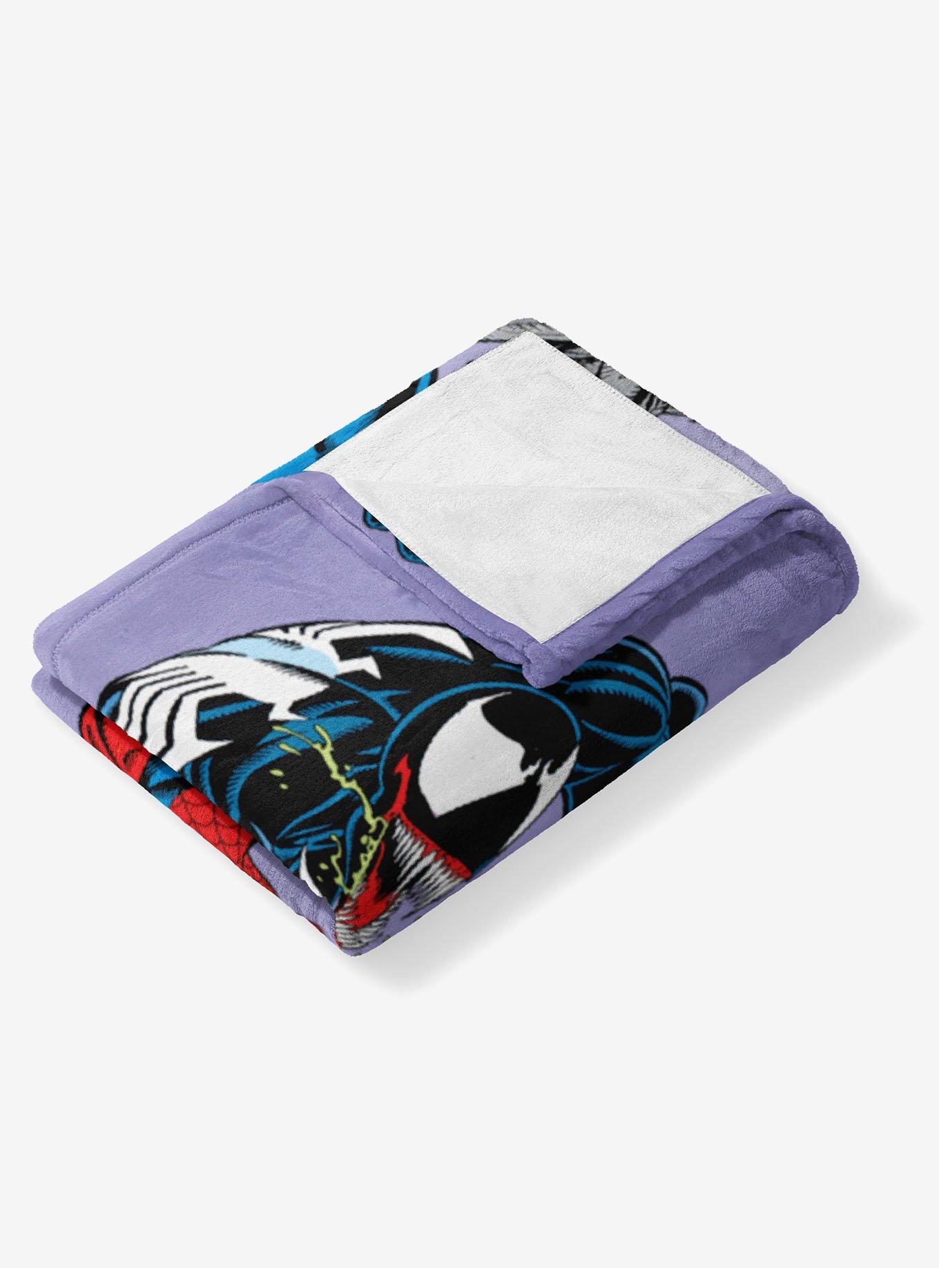 Marvel Spider-Man Peter Venom Spidey Fight 40x50" Silk Touch Throw Blanket, , alternate