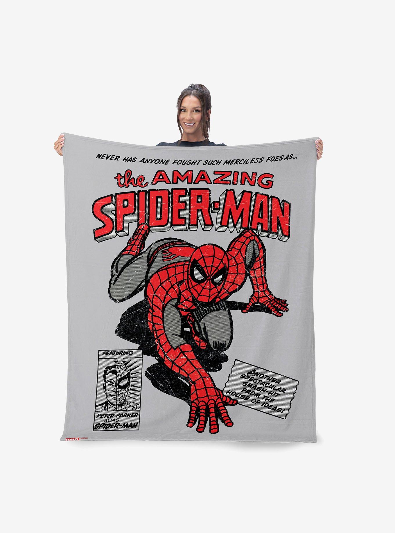 Marvel Spider-Man Peter Parker Alias 40x50" Silk Touch Throw Blanket, , hi-res