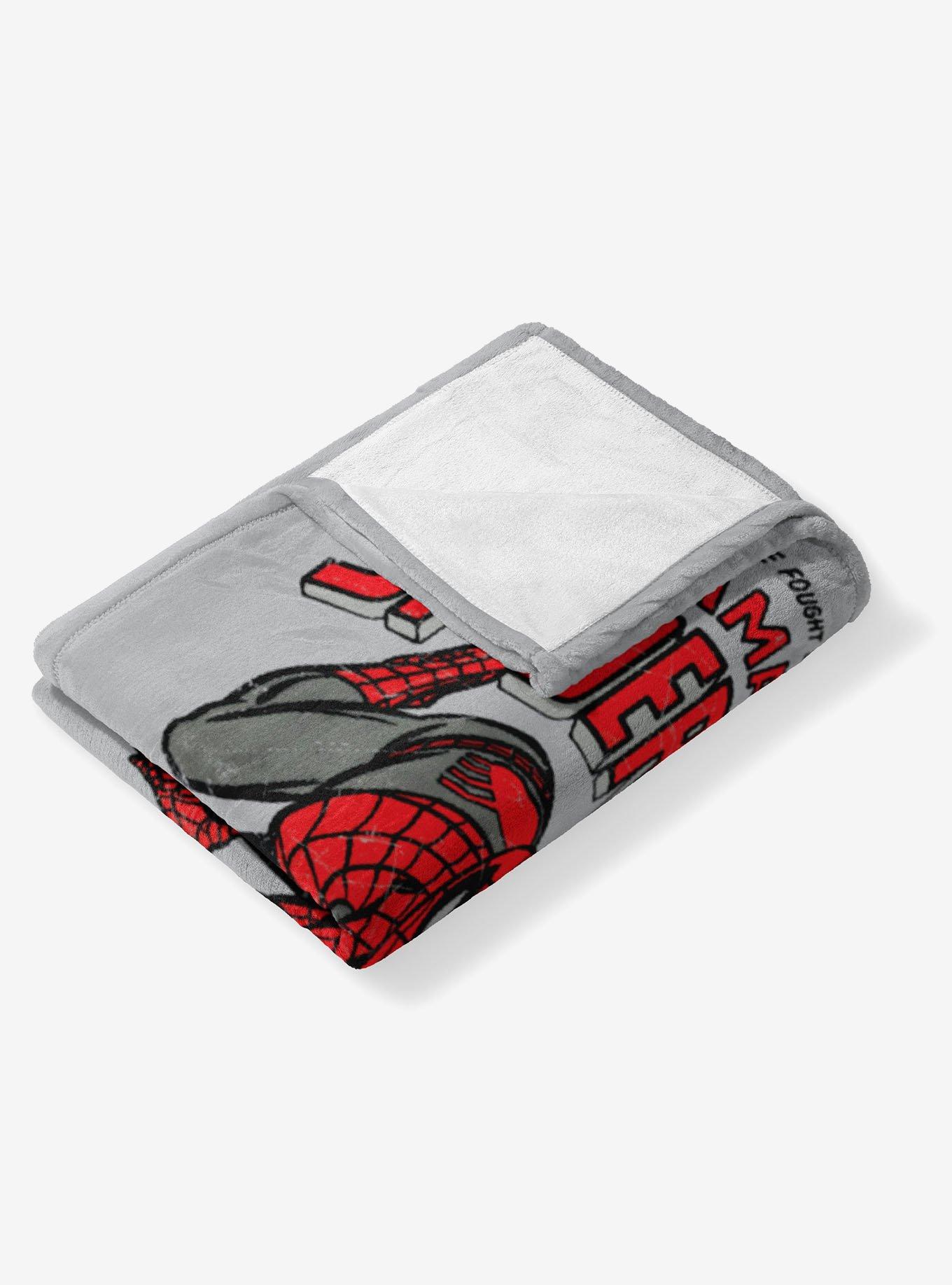 Marvel Spider-Man Peter Parker Alias 40x50" Silk Touch Throw Blanket, , alternate