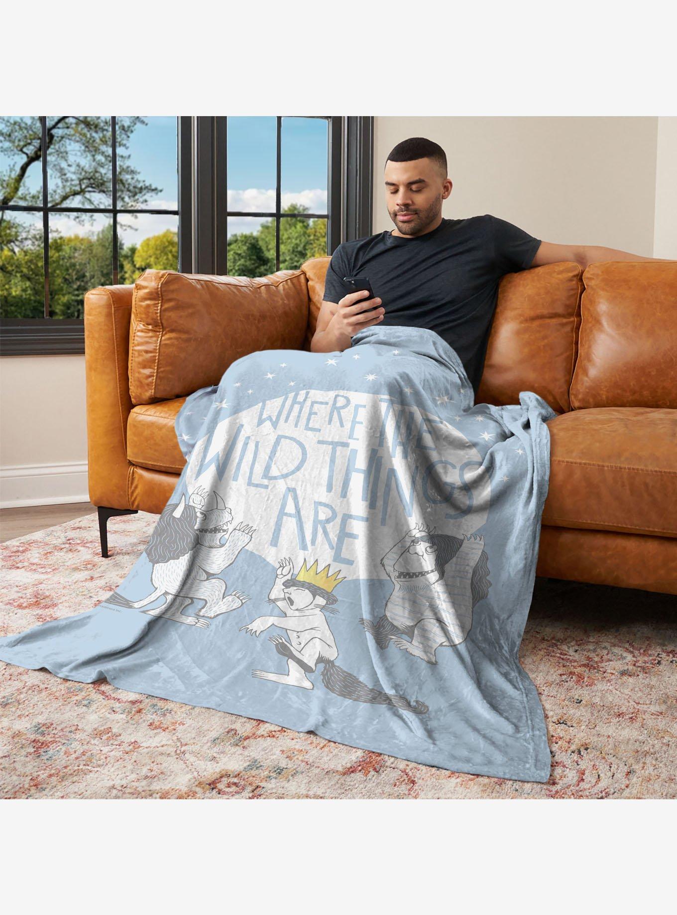 Where The Wild Things Are Wild Things 50x60" Silk Touch Throw Blanket, , alternate