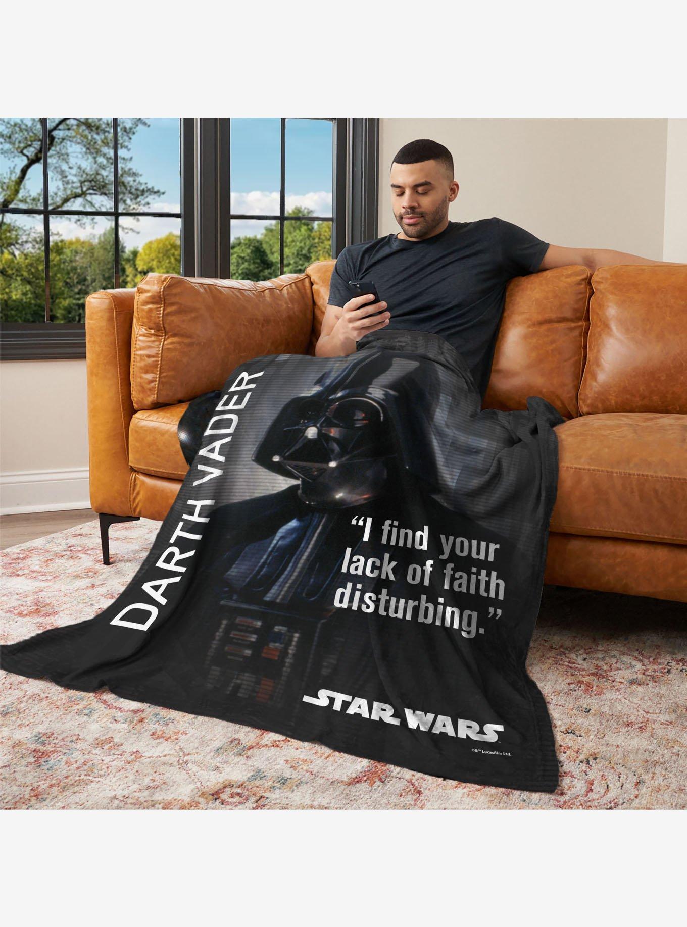 Star Wars Classic Quotes Vader 50x60" Silk Touch Throw Blanket, , alternate