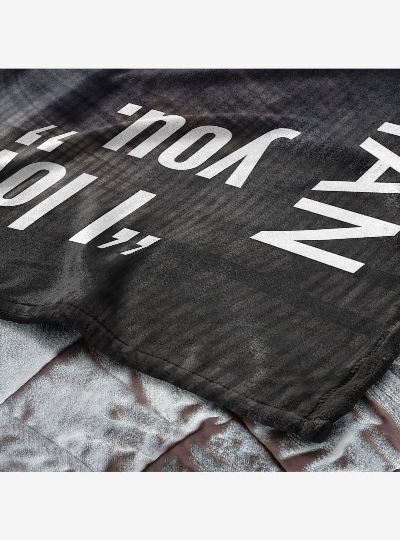 Star Wars Classic Quotes Leia and Han 50x60" Silk Touch Throw Blanket, , alternate
