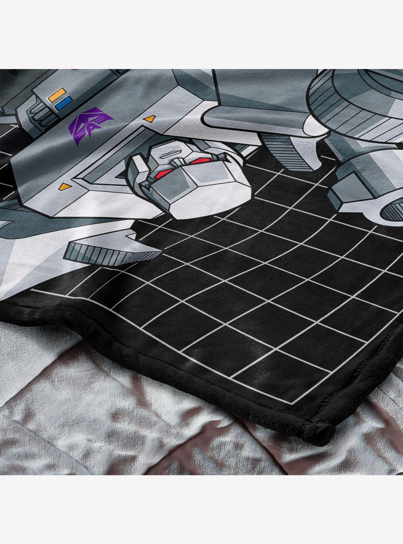 Transformers G1 Grid Megatron 50x60" Silk Touch Throw Blanket, , alternate