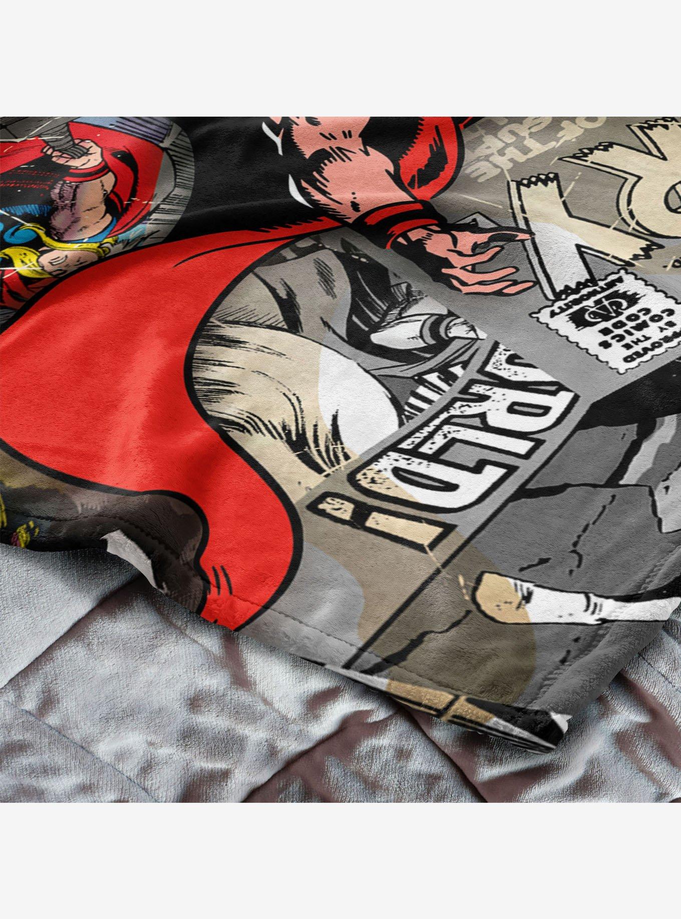 Marvel Thor Comic 50x60" Silk Touch Throw Blanket, , alternate