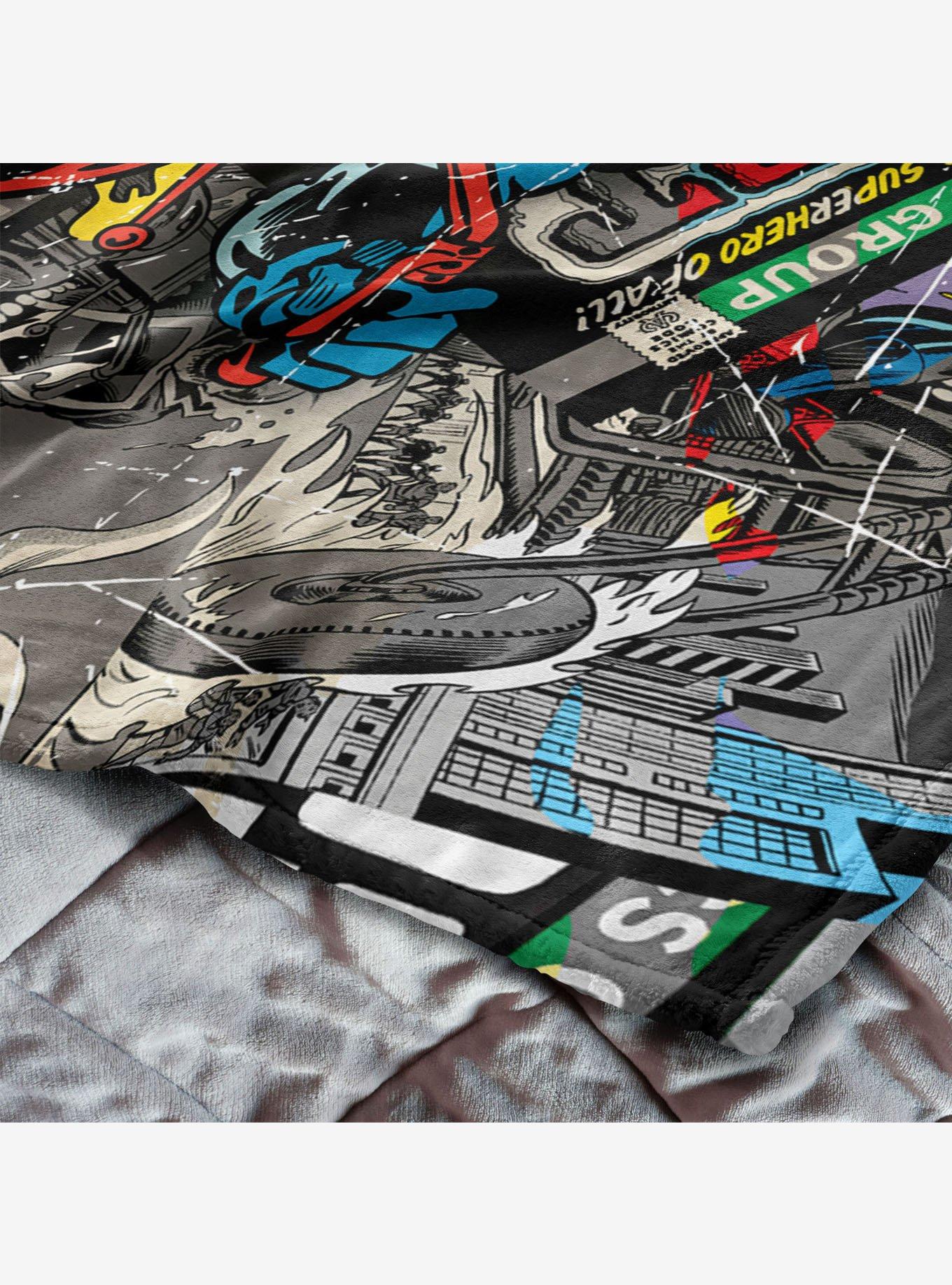 Marvel Ghost Rider Comic 50x60" Silk Touch Throw Blanket, , alternate
