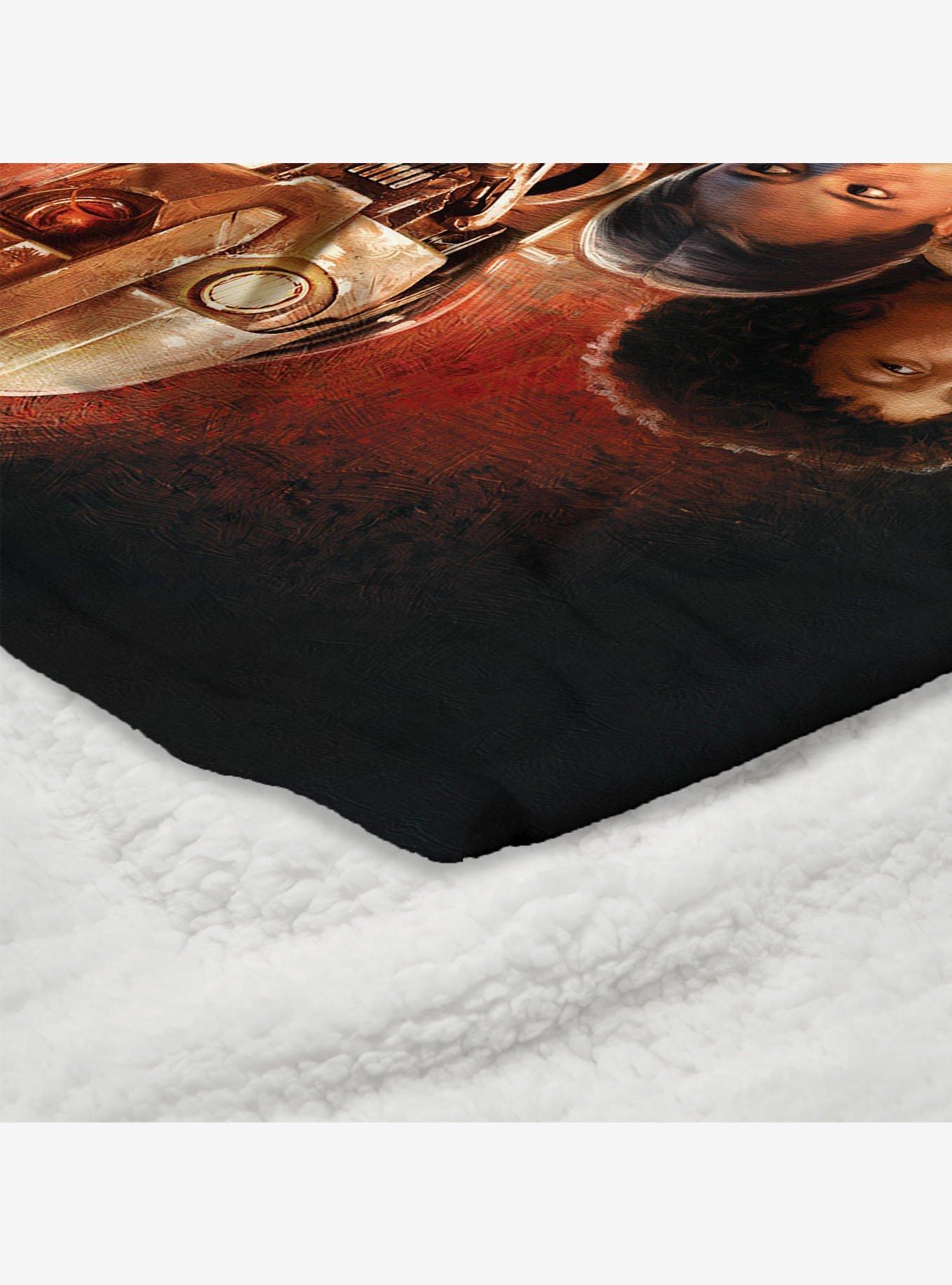 Star Wars Skeleton Crew Collage Silk Touch Sherpa Throw Blanket, , alternate