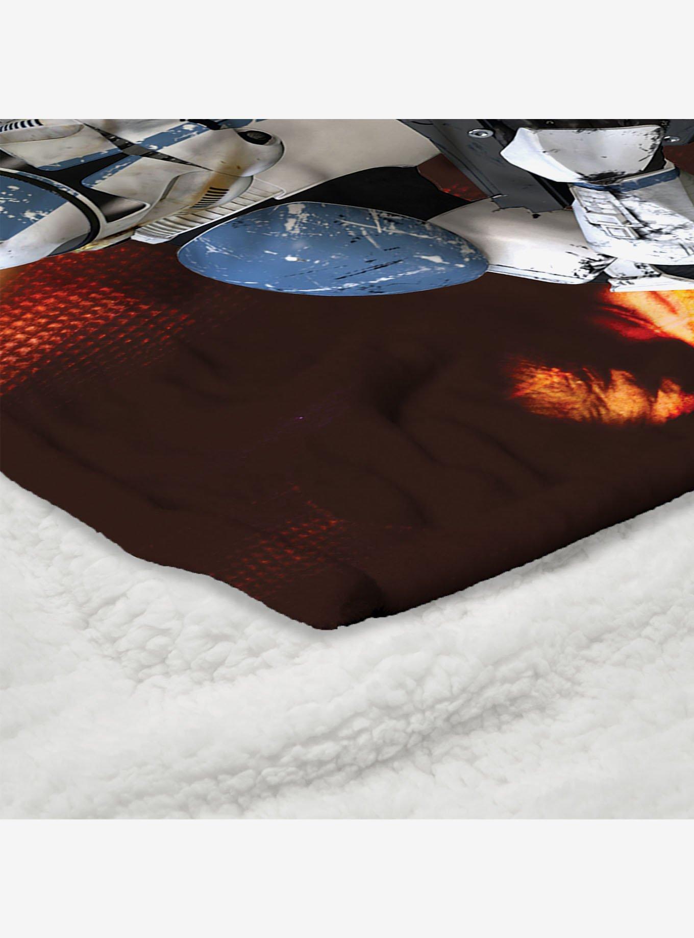 Star Wars Revenge of the Sith Order 66 Silk Touch Sherpa Throw Blanket, , alternate