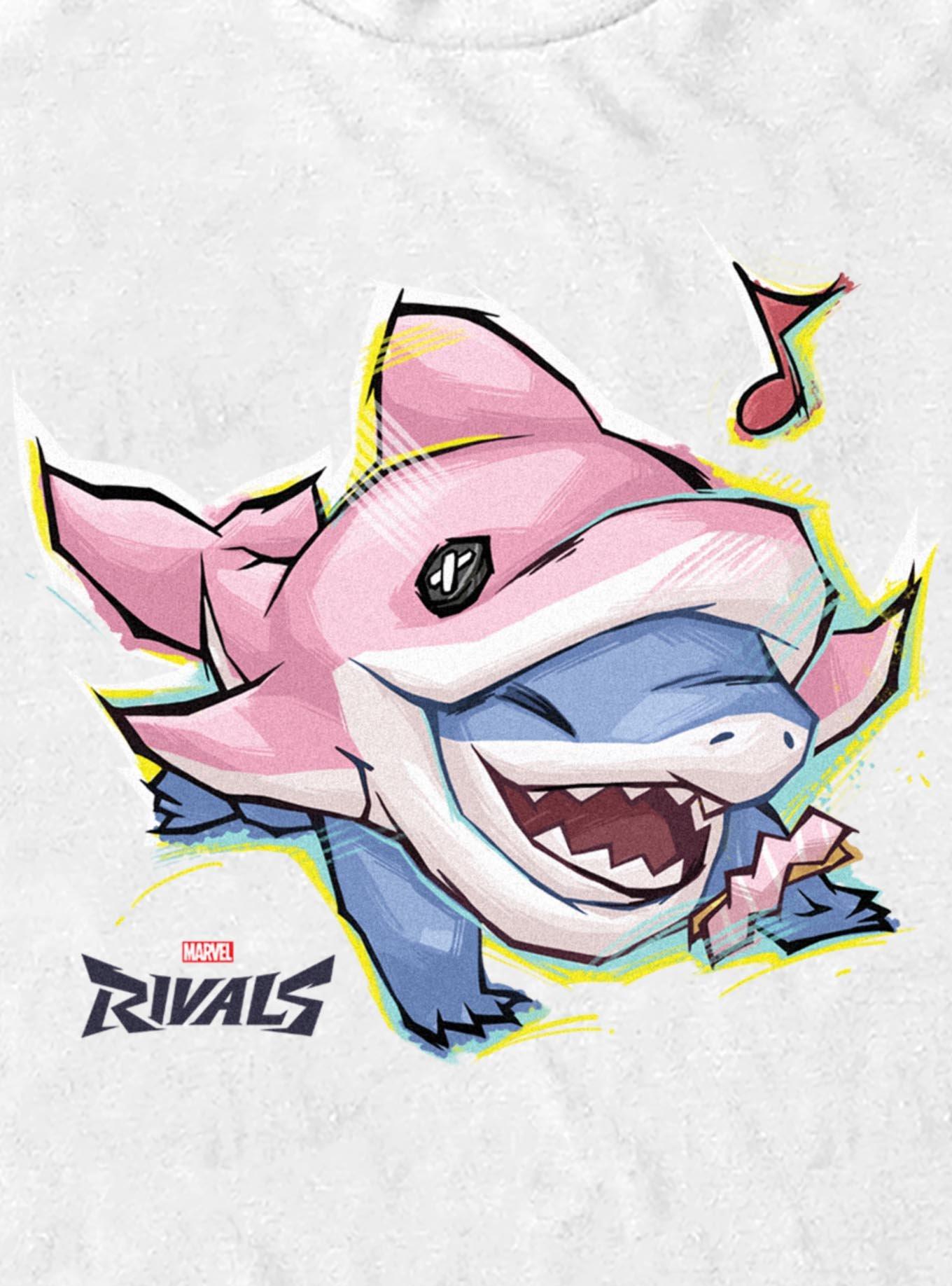 Marvel Rivals Happy Jeff The Land Shark T-Shirt, , hi-res