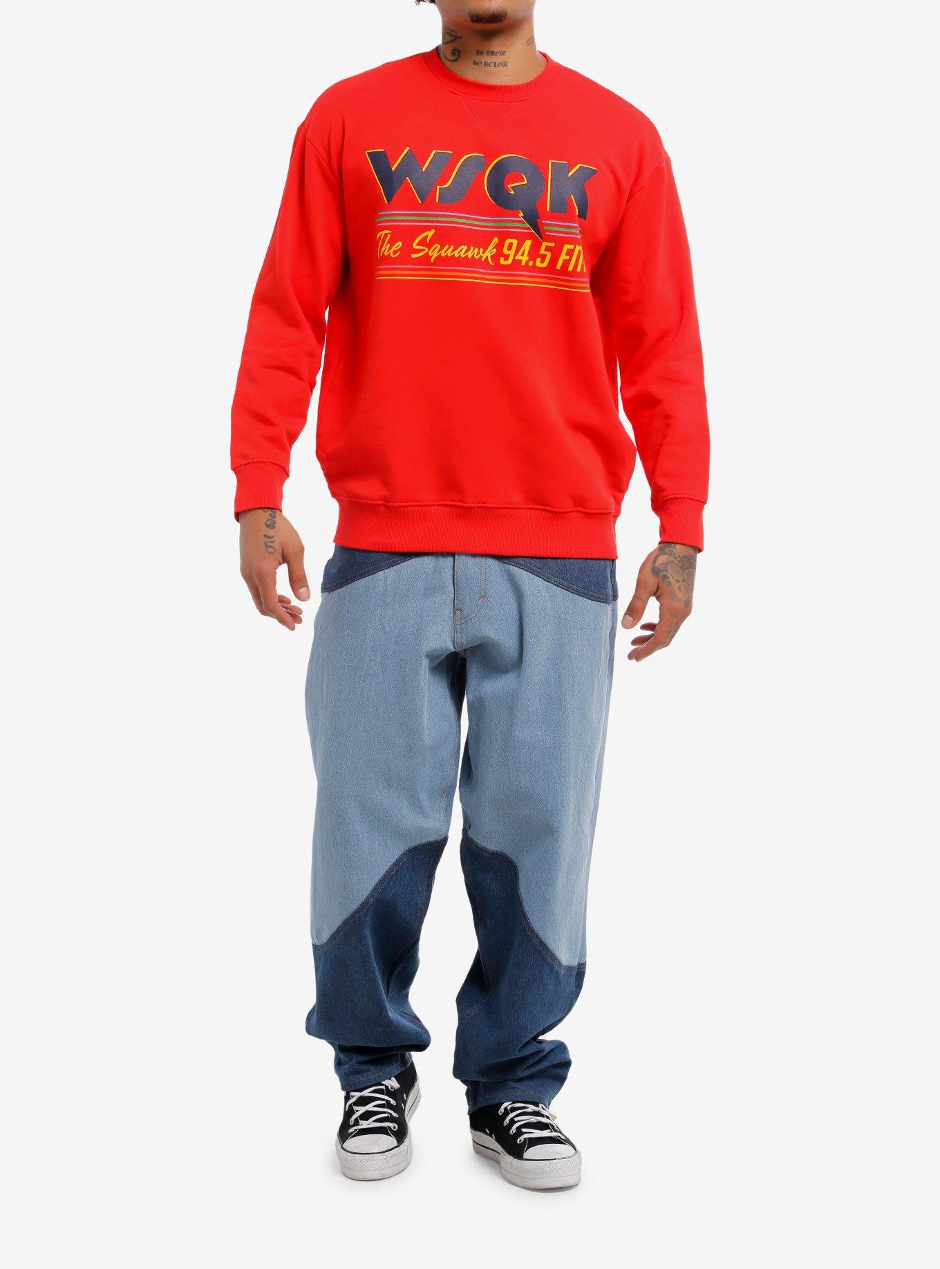 Stranger Things WSQK The Squawk Logo Sweatshirt, , hi-res