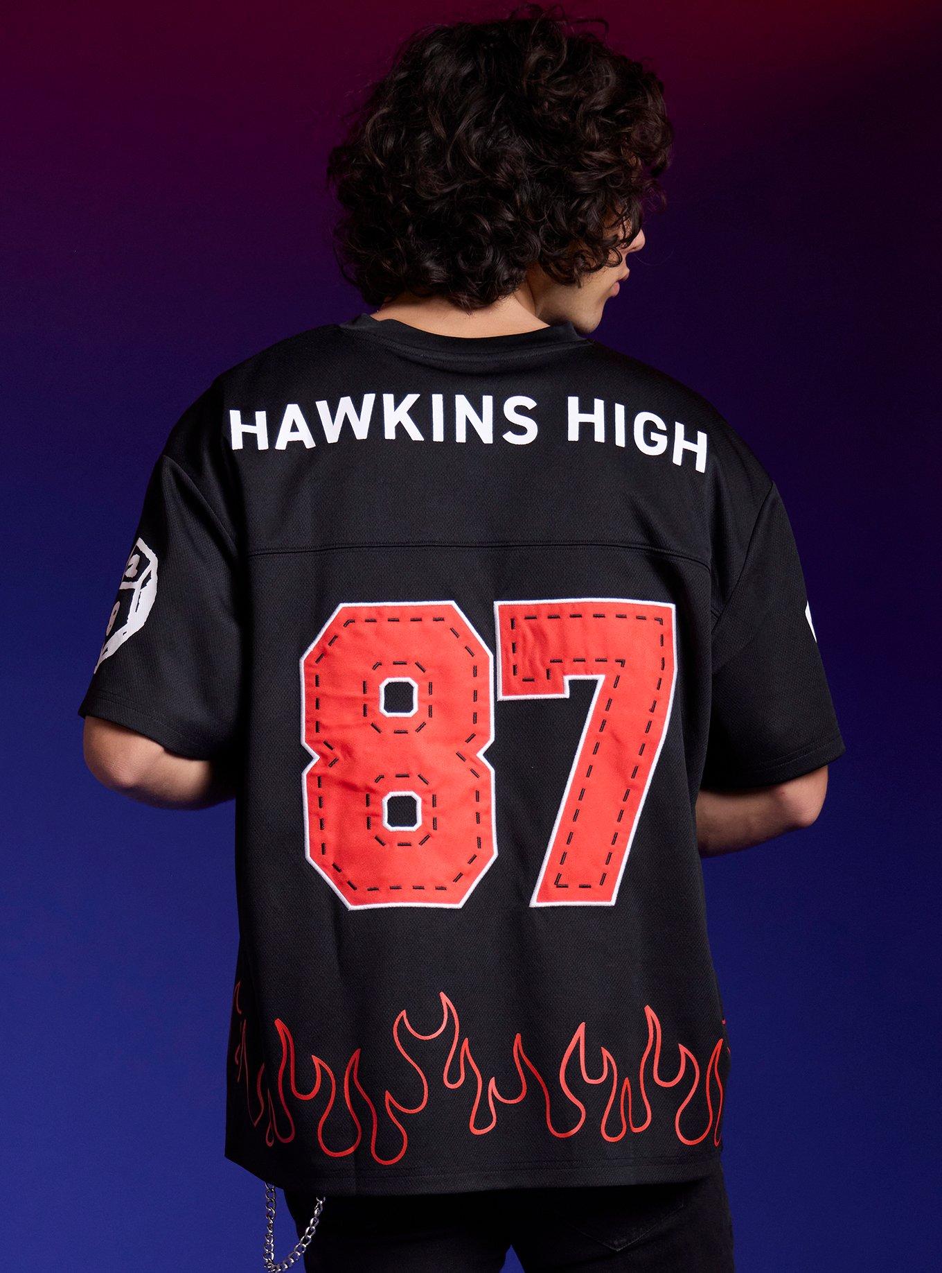 Stranger Things Hellfire Club Football Jersey, , hi-res