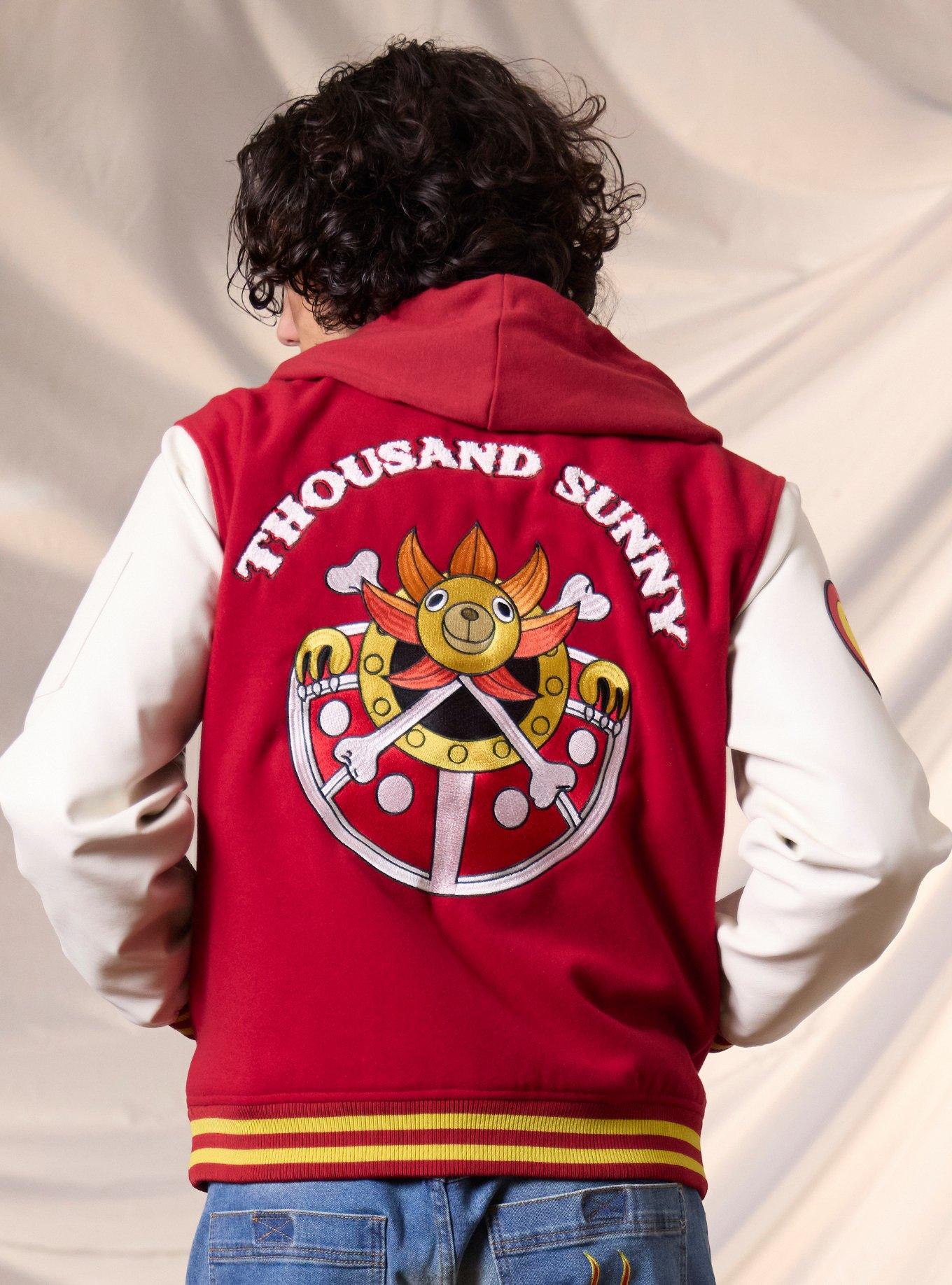 One Piece Thousand Sunny Varsity Jacket, , hi-res
