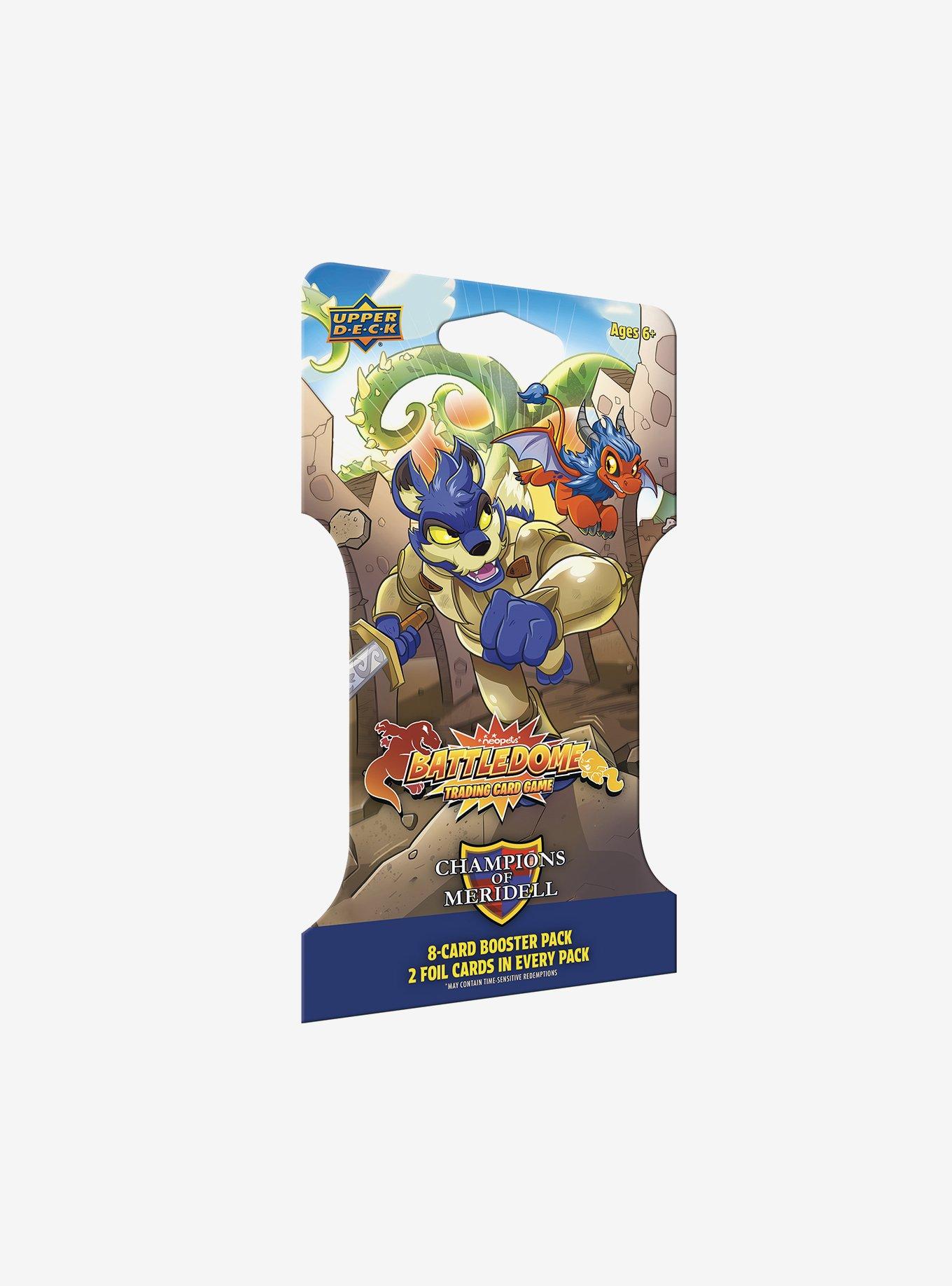 Upper Deck Neopets Battledome TCG Champions Of Meridell Booster Pack, , hi-res
