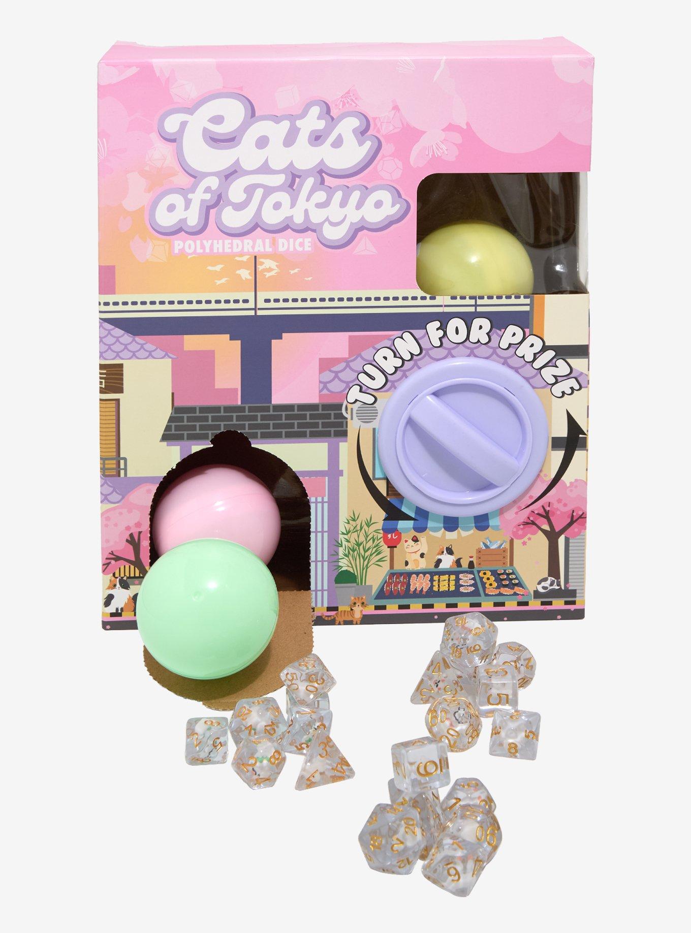 Cats Of Tokyo Assorted Blind Polyhedral Dice, , hi-res