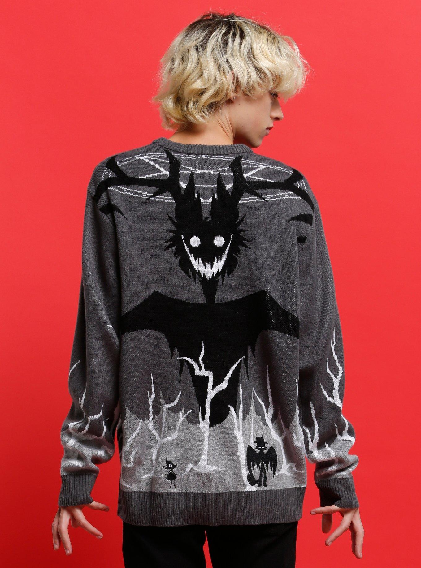 Hazbin Hotel Alastor Intarsia Knit Sweater, , hi-res