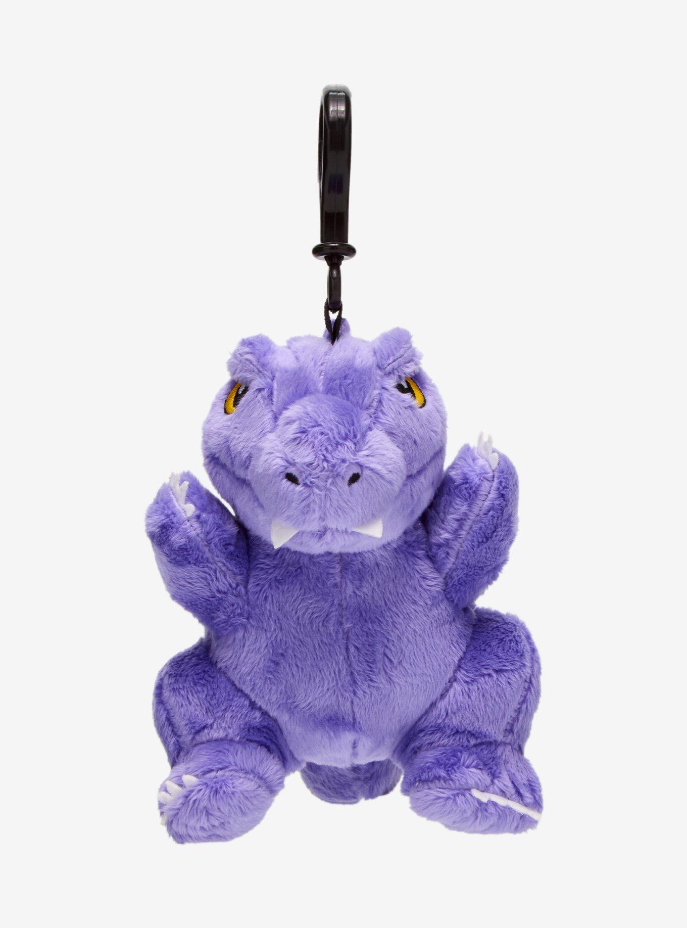 Godzilla Purple Plush Clip