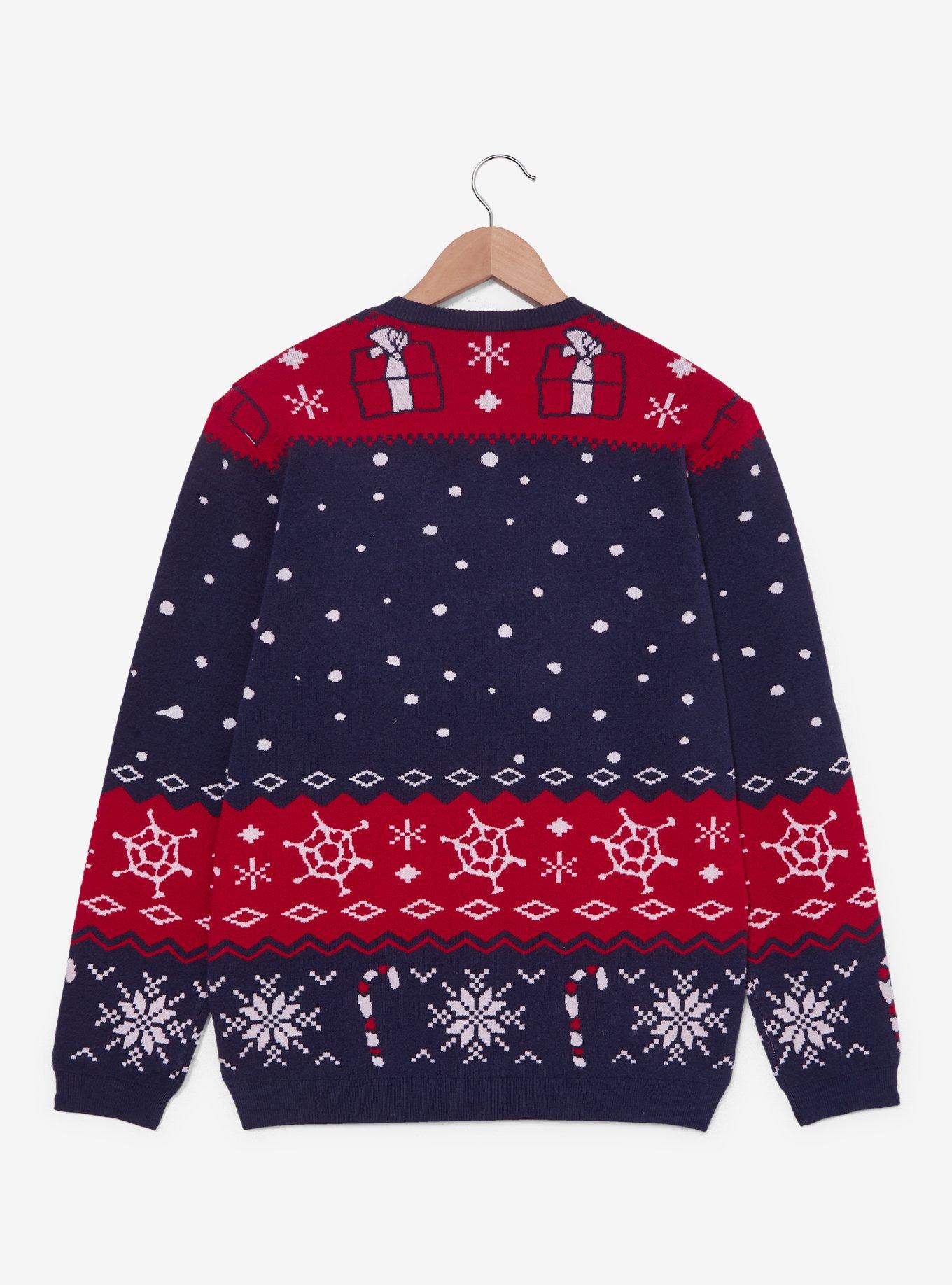 Peanuts Snoopy & Charlie Brown Holiday Sweater — BoxLunch Exclusive, , hi-res