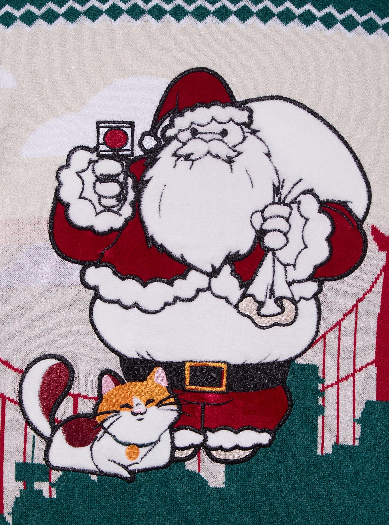 Disney Big Hero 6 Baymax Holiday Sweater &mdash; BoxLunch Exclusive, MULTI, alternate