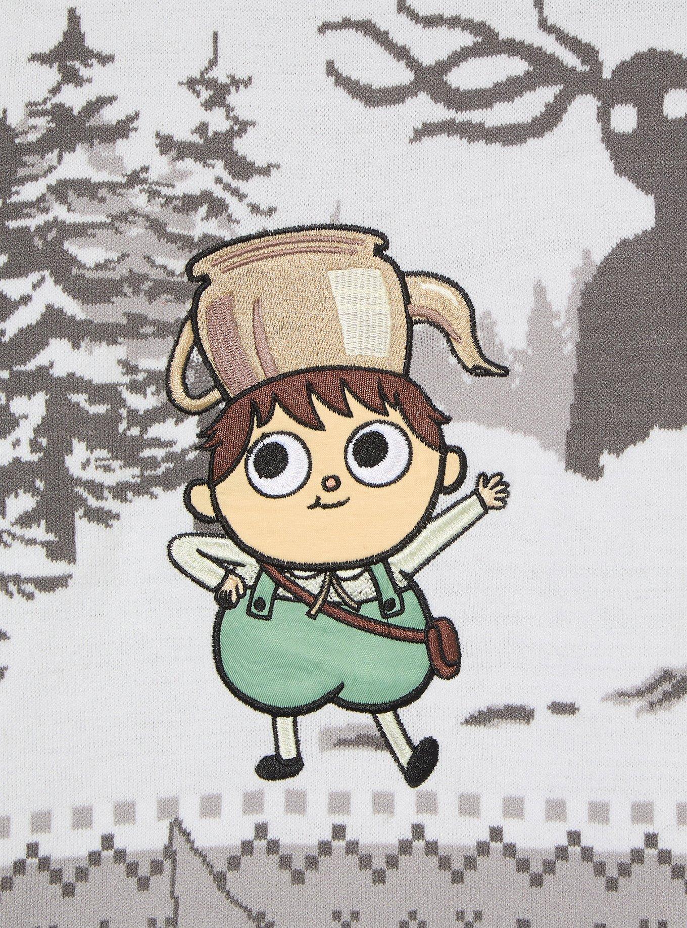 Over the Garden Wall Greg Icons Holiday Sweater — BoxLunch Exclusive, MULTI, alternate