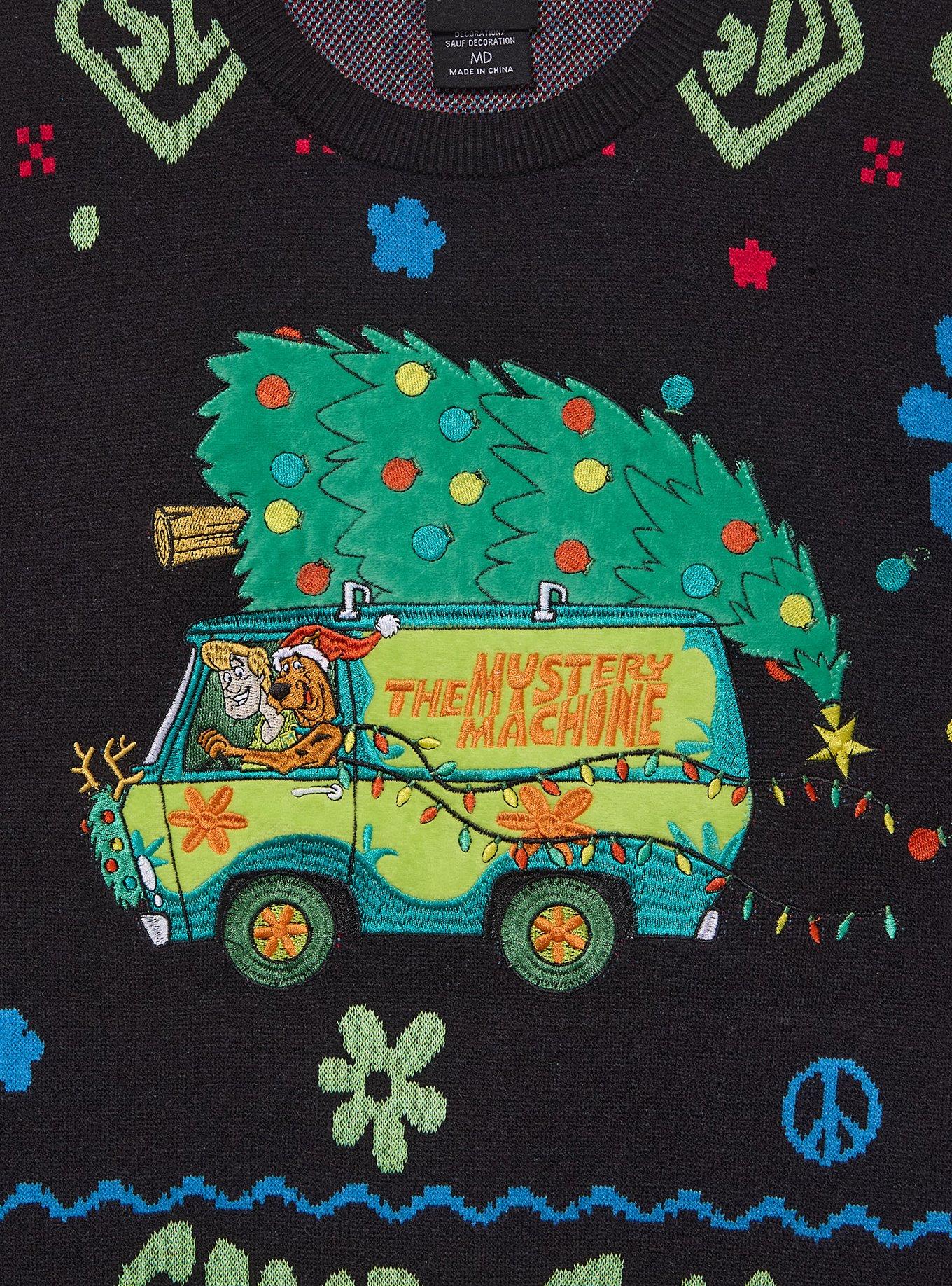 Scooby-Doo! Mystery Machine Holiday Sweater - BoxLunch Exclusive, MULTI, alternate