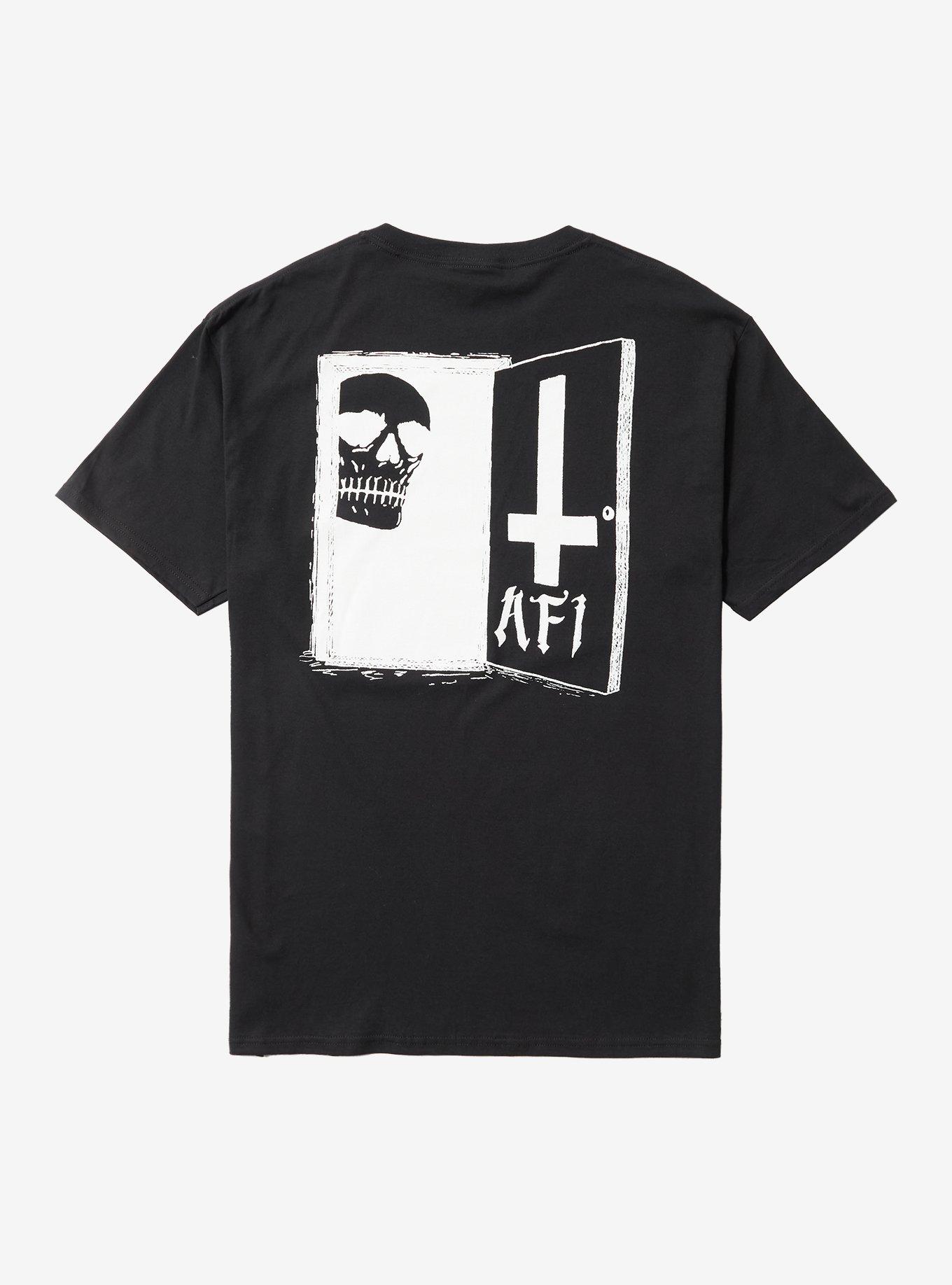 AFI Skeleton Door Double-Sided T-Shirt, , hi-res