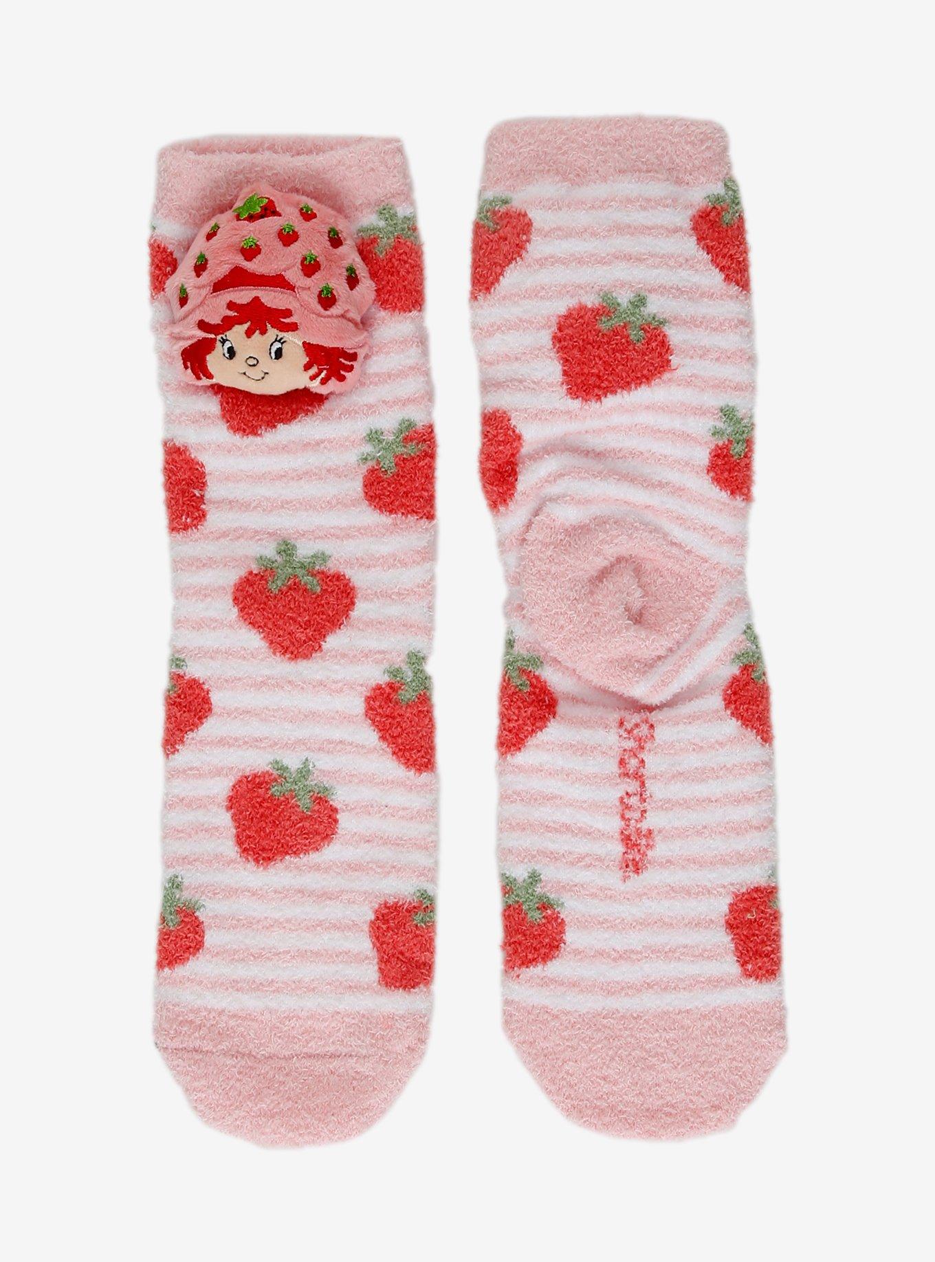 Strawberry Shortcake Plush Scented Cozy Socks, , hi-res