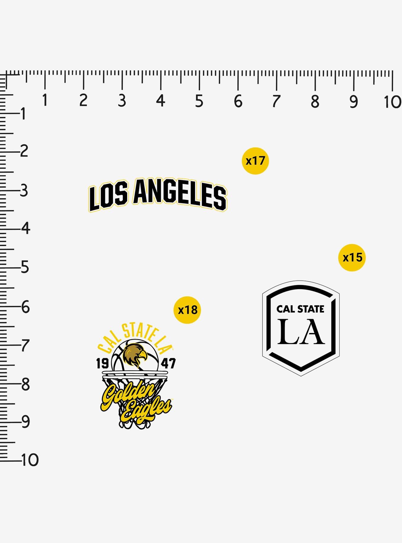 California State University Los Angeles CSULA 100Ct Sticker Pack, , alternate