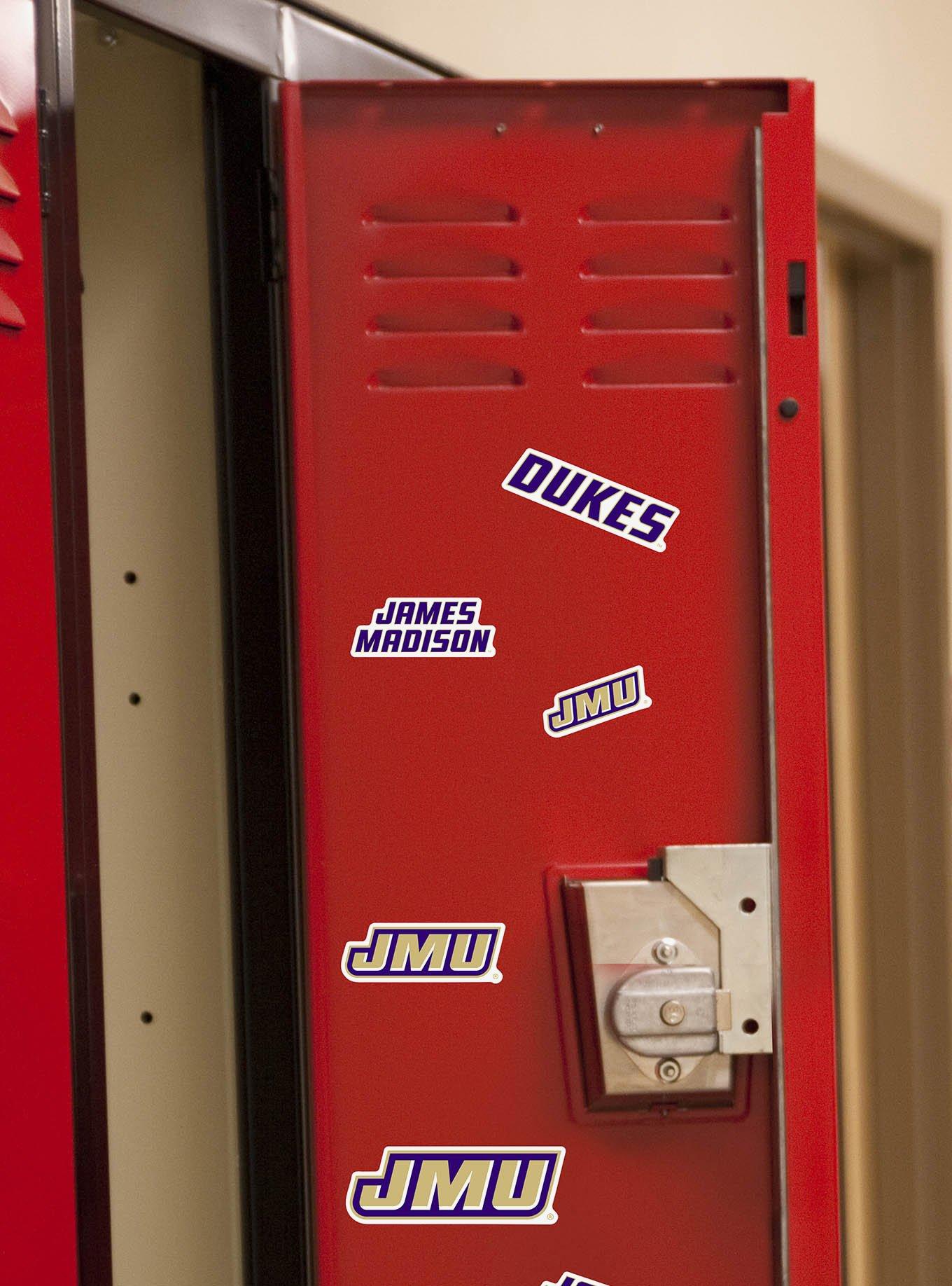 James Madison University JMU Dukes 100Ct Sticker Pack, , alternate